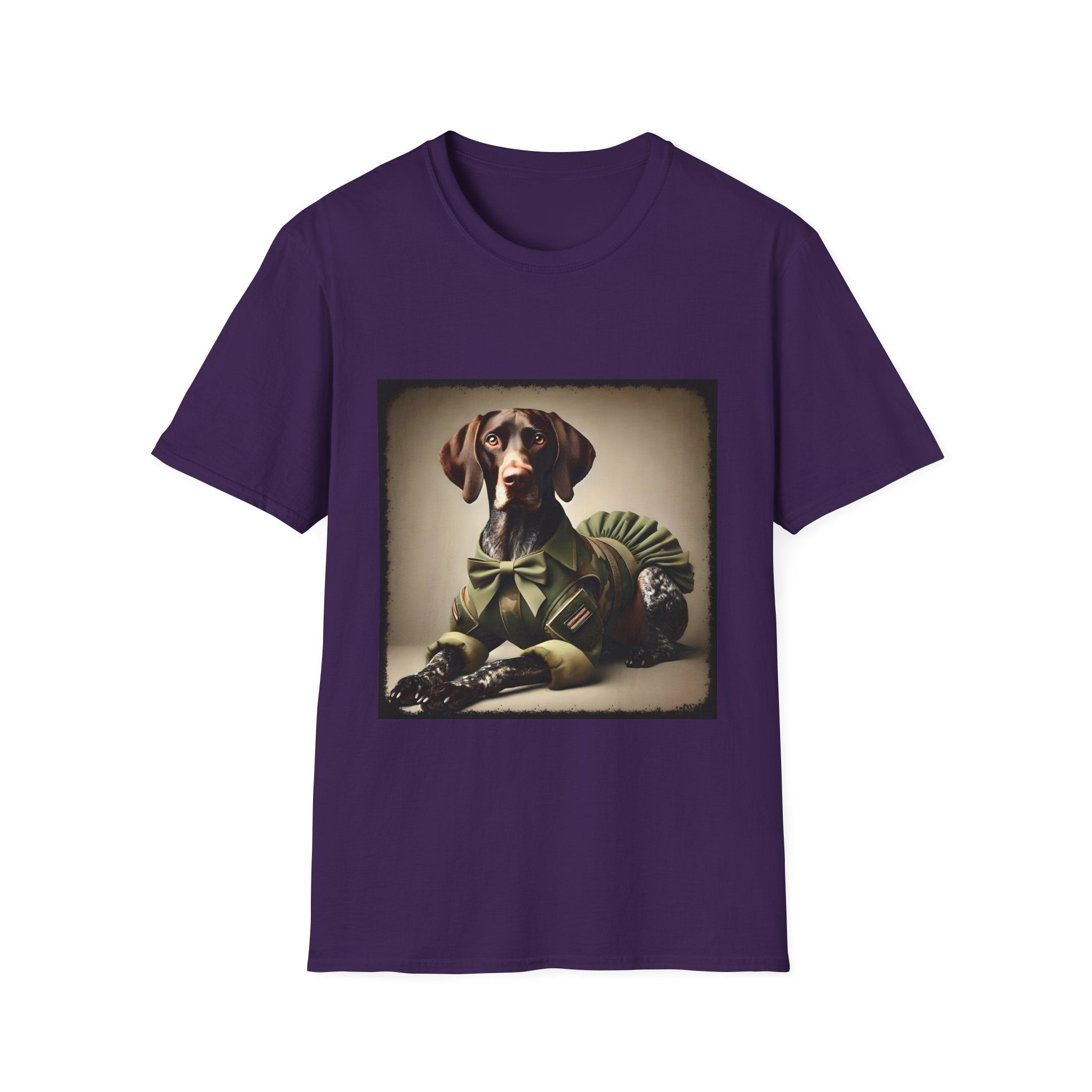 German Shorthaired Pointer Camo Princess | Unisex Dog T-Shirt