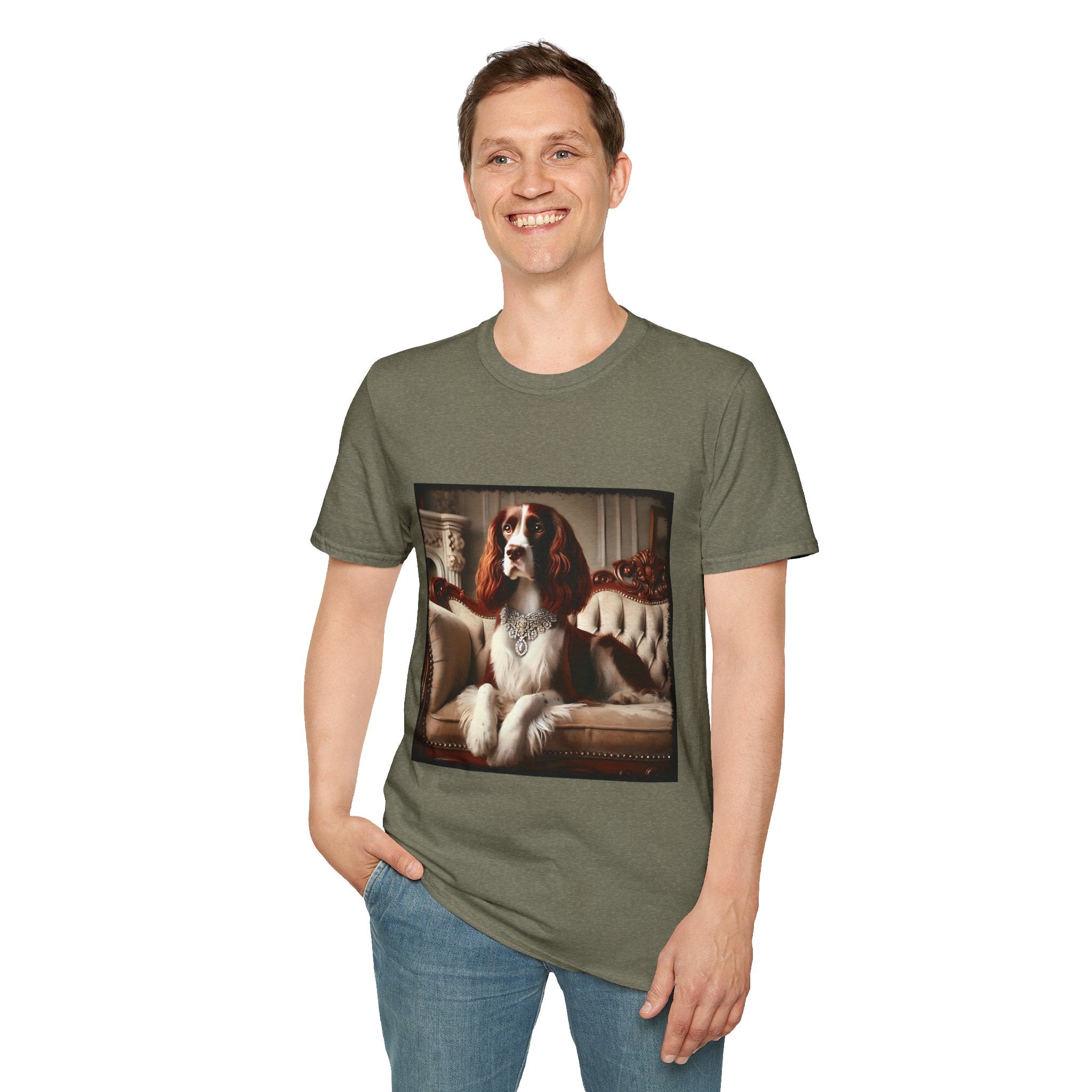 English Springer Spaniel Posh Princess | Unisex Dog T-Shirt