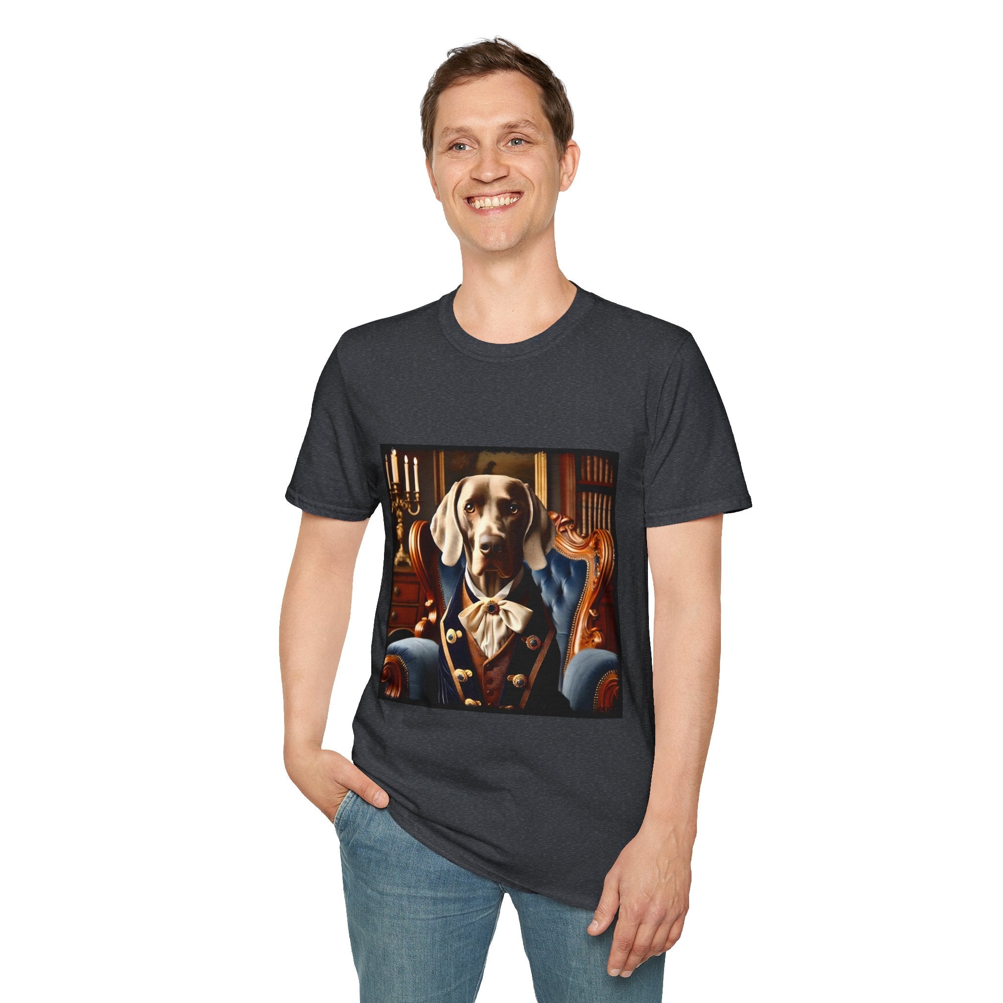 Weimaraner Dashing Duke | Unisex Dog T-Shirt