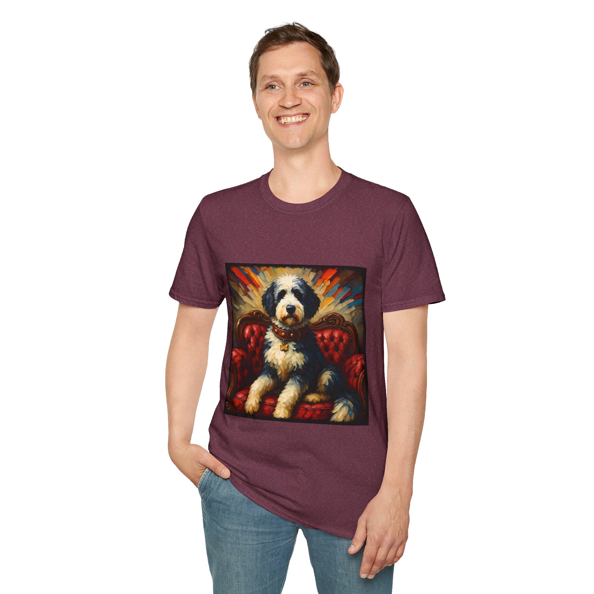Sheepadoodle Warm Classic | Unisex Dog T-Shirt