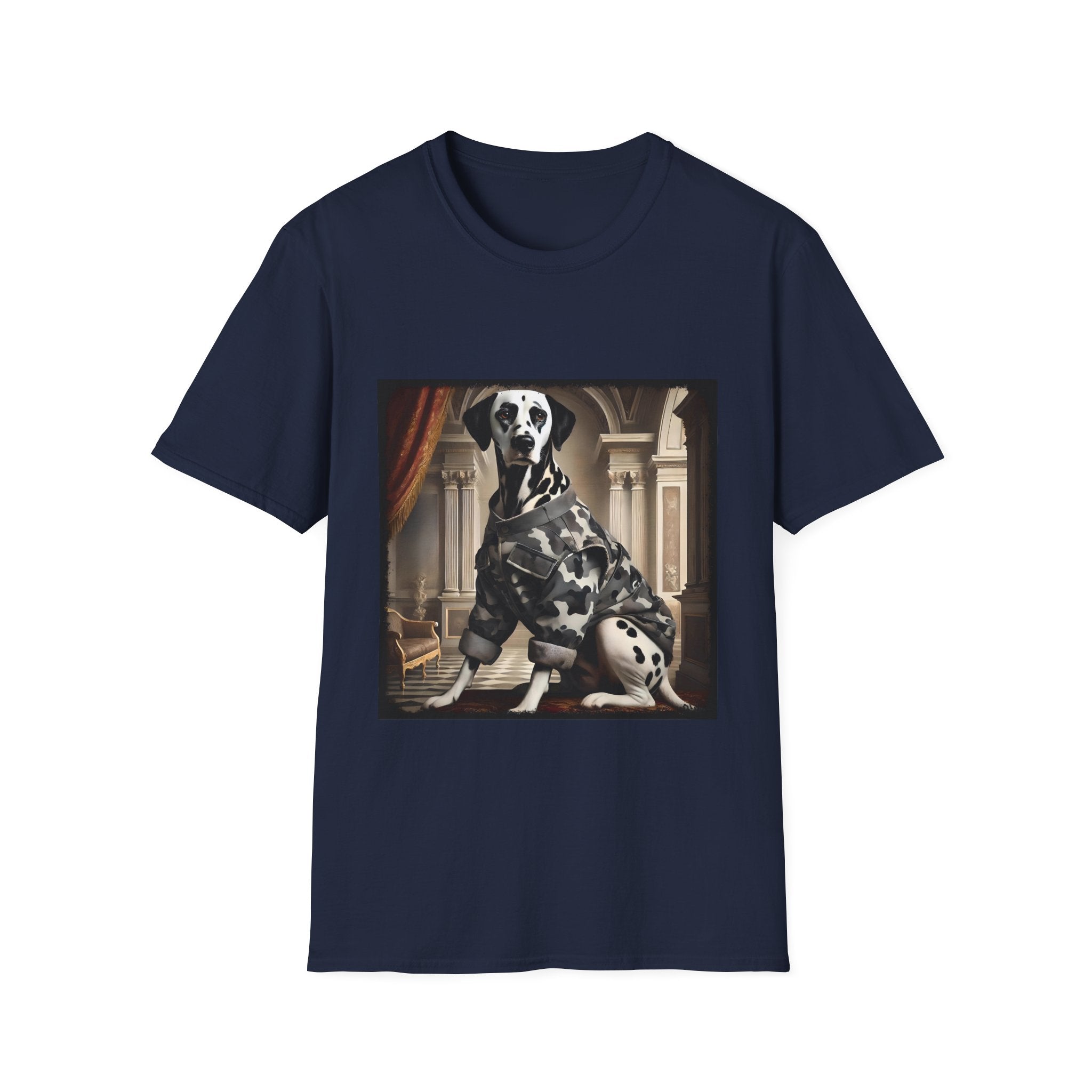 Dalmatian Camo Cutie | Unisex Dog T-Shirt