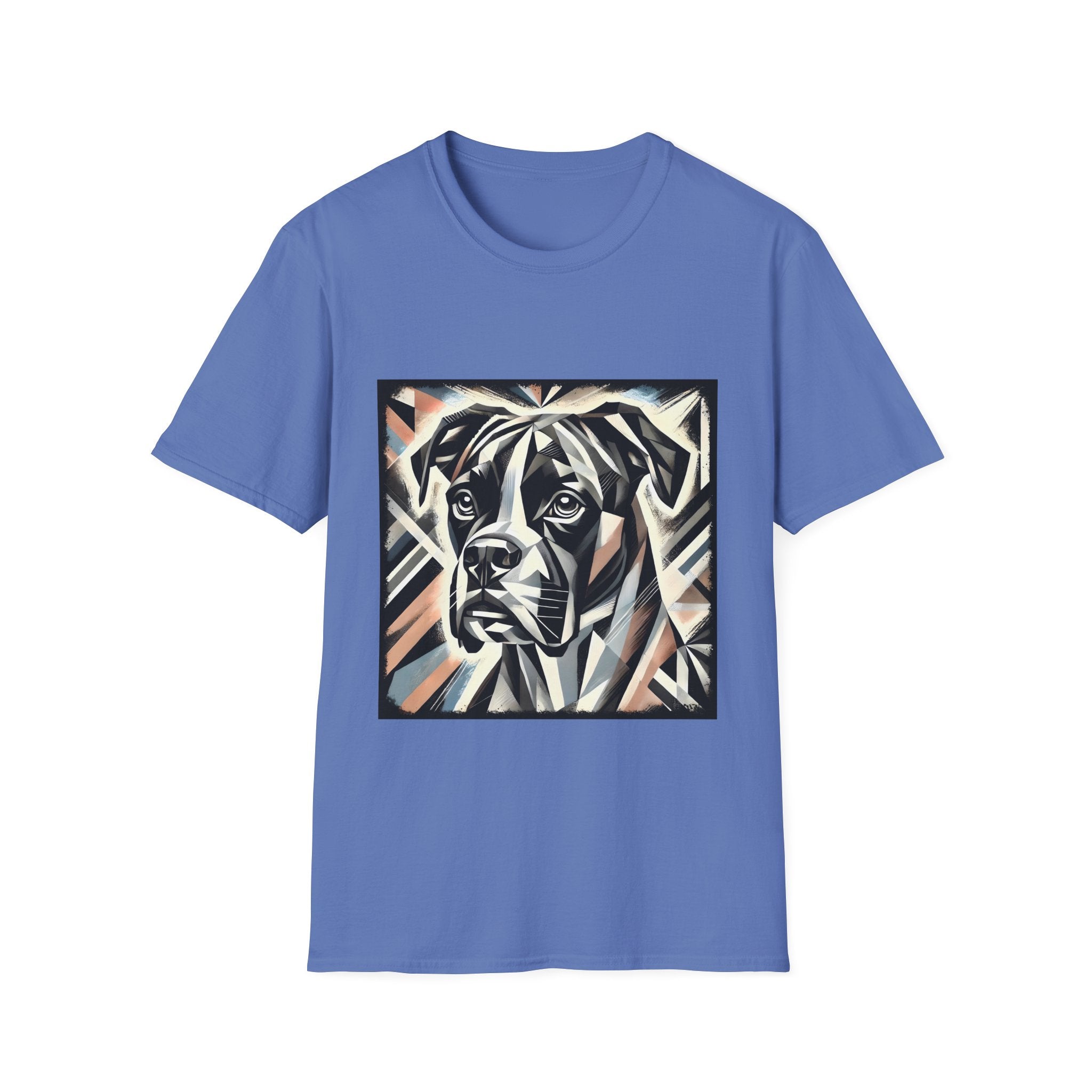 Boxer Bold Geometric | Unisex Dog T-Shirt