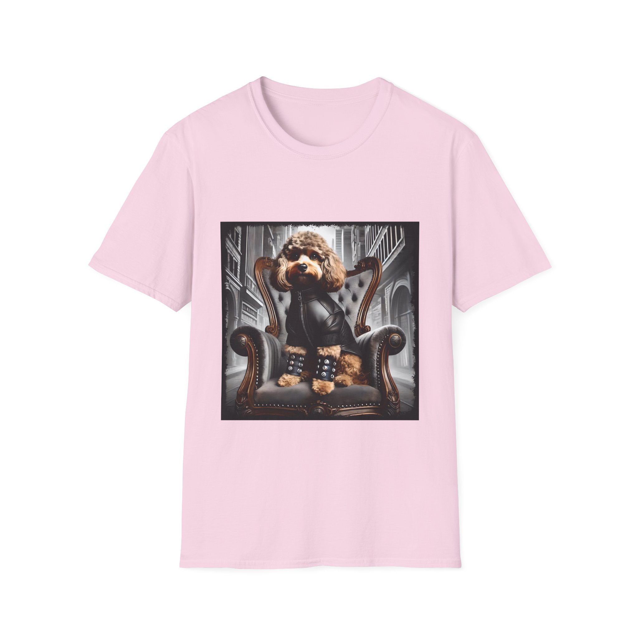 Cavapoo Leather Rebel | Unisex Dog T-Shirt