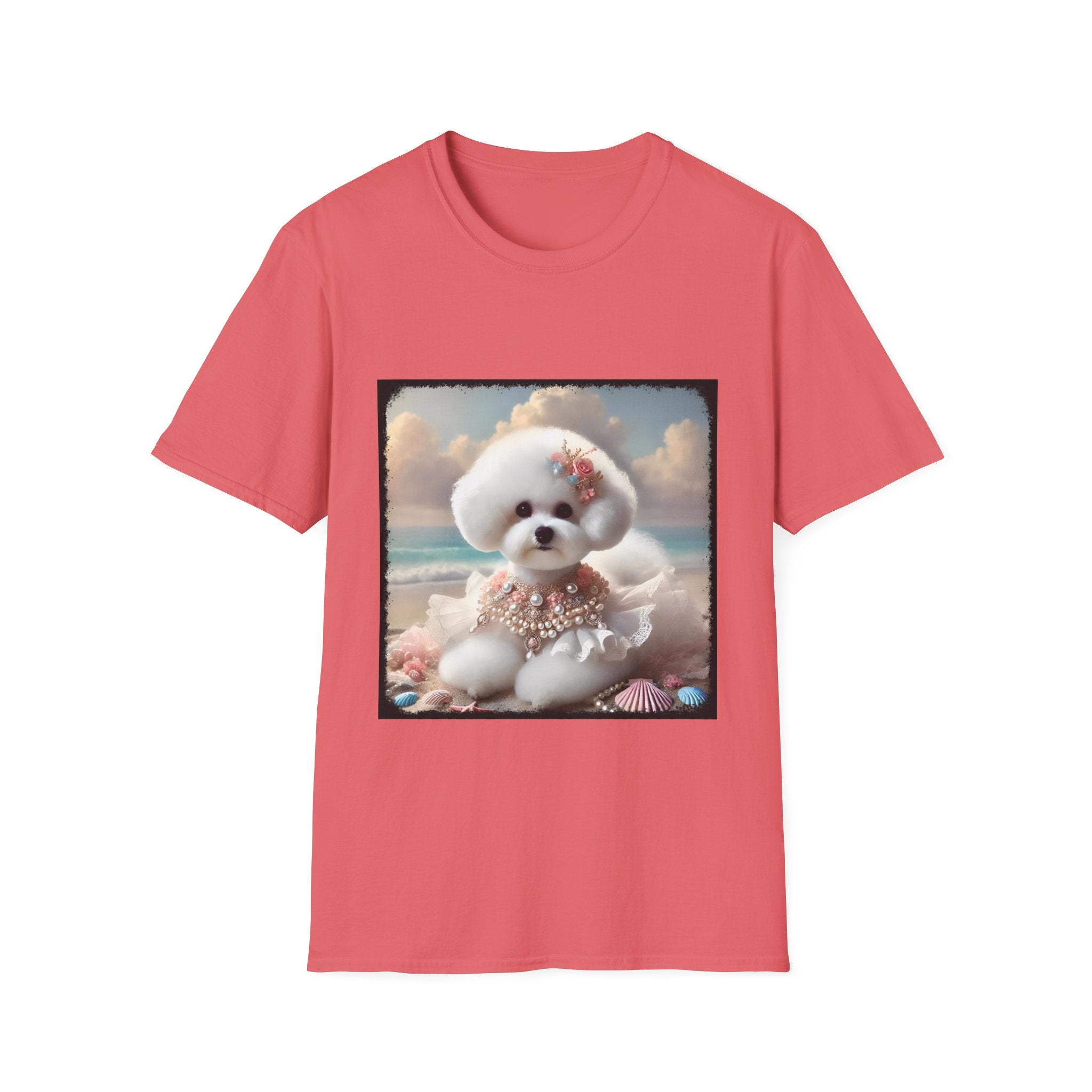 Bichon Frise Beach Beauty | Unisex Dog T-Shirt