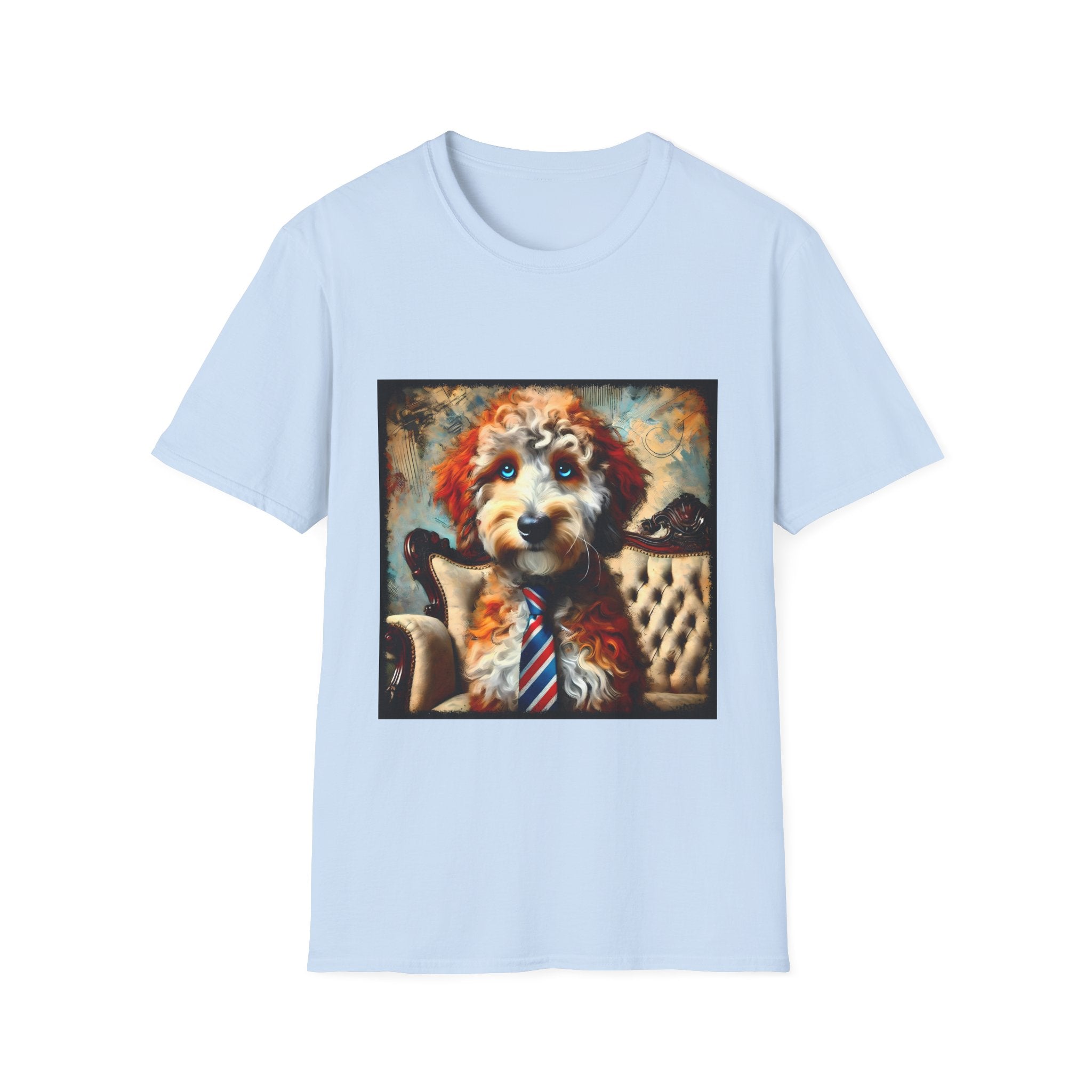 Aussiedoodle Blue Eyed Boy | Unisex Dog T-Shirt