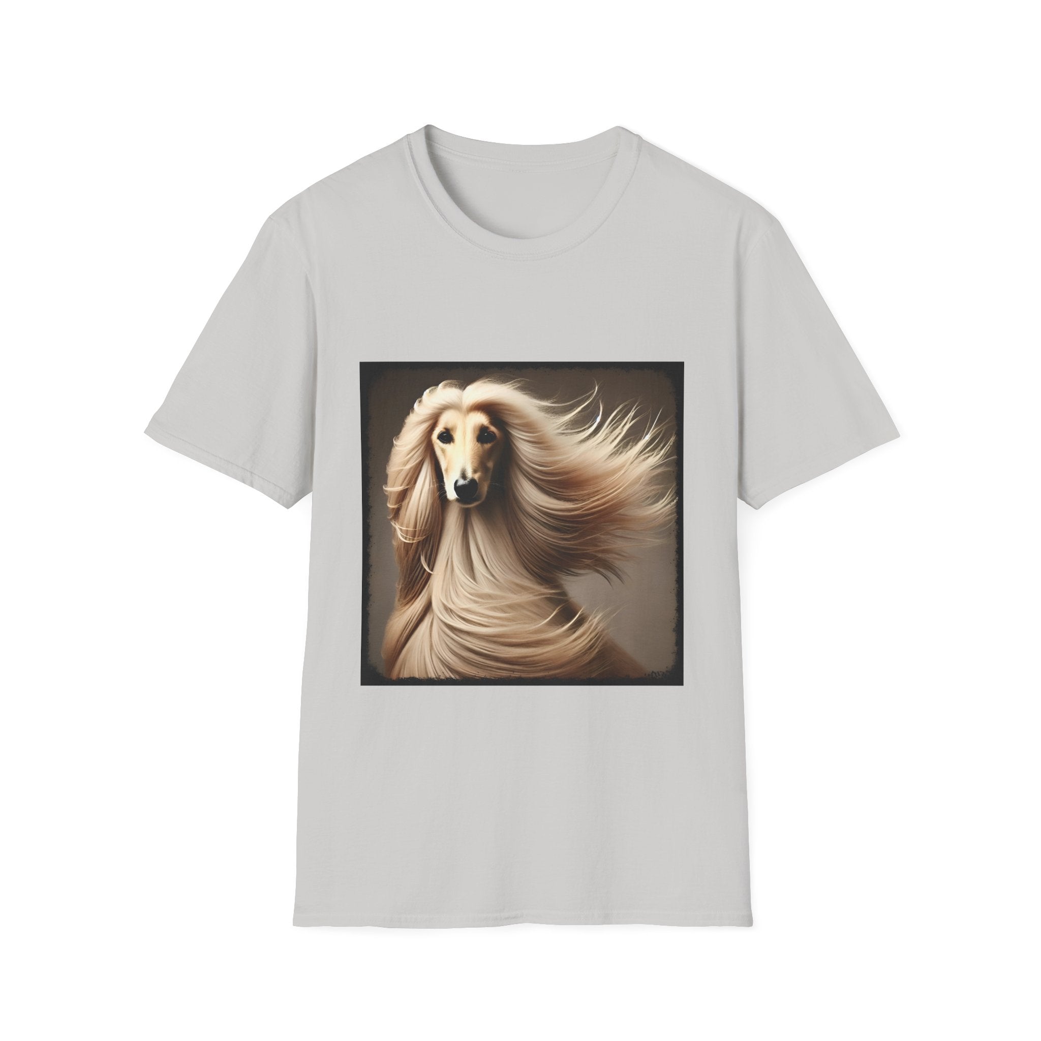 Afghan Hound Sultry Supermodel | Unisex Dog T-Shirt