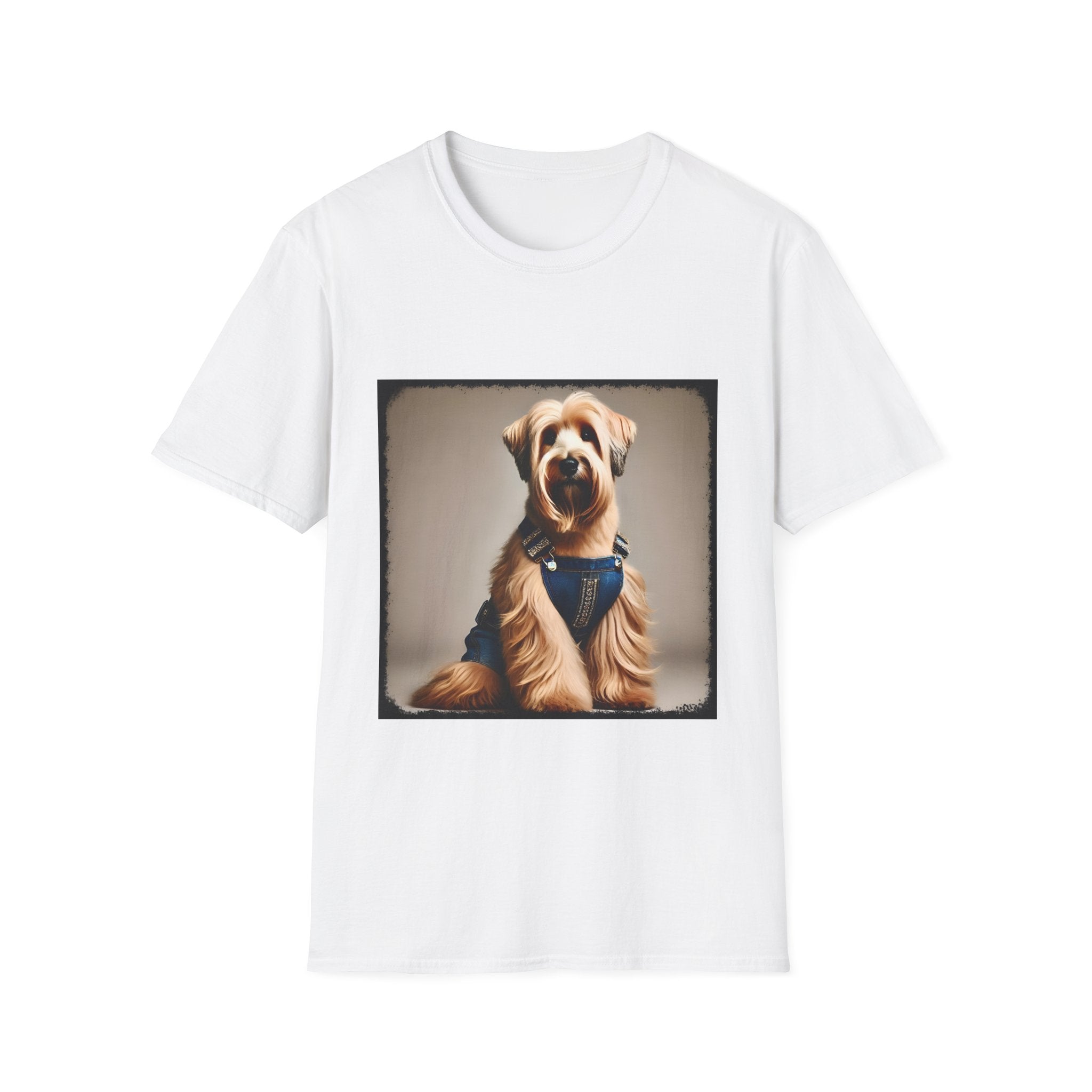 Wheaten Terrier Denim Doll | Unisex Dog T-Shirt