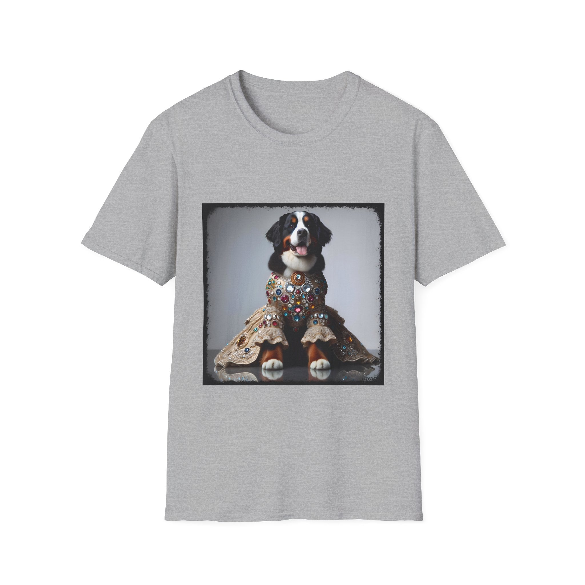 Bernese Mountain Dog Luxe Treasure | Unisex Dog T-Shirt