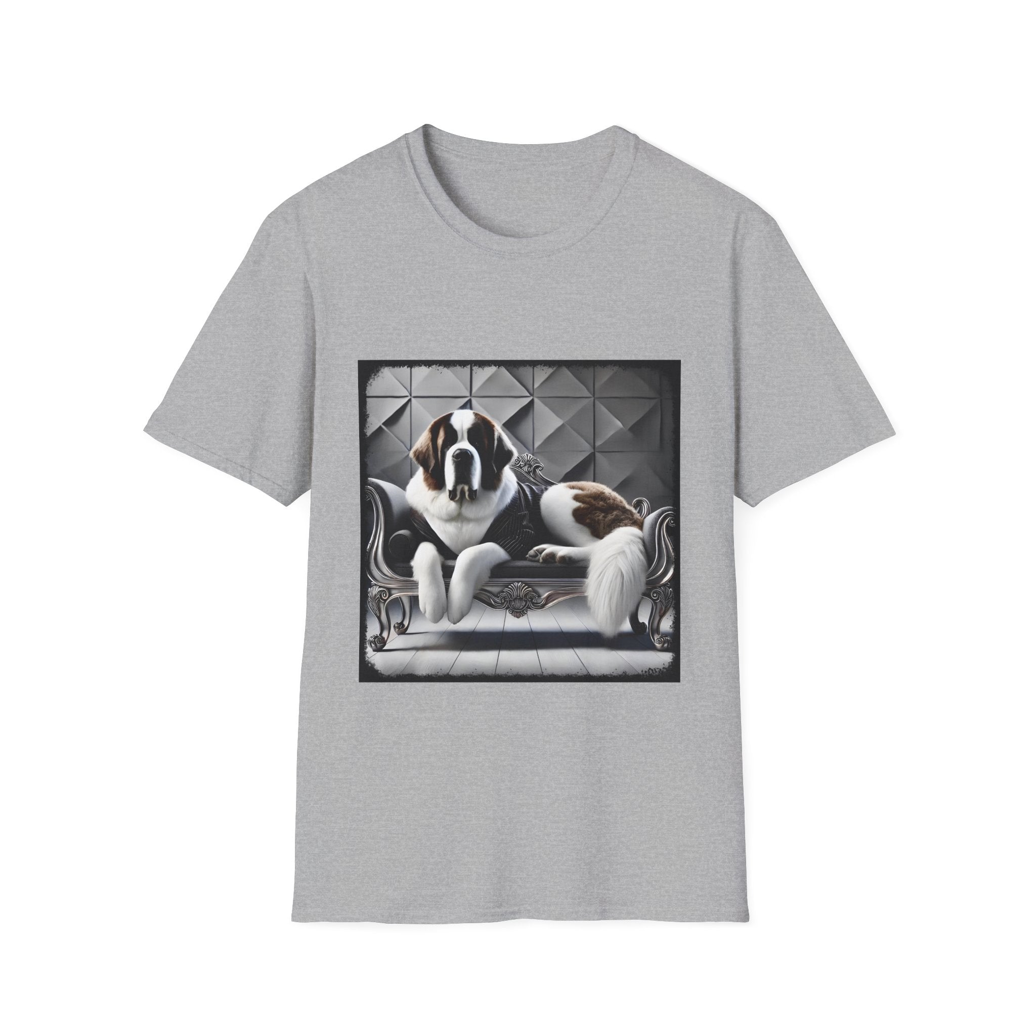 Saint Bernard Tux Luxe | Unisex Dog T-Shirt