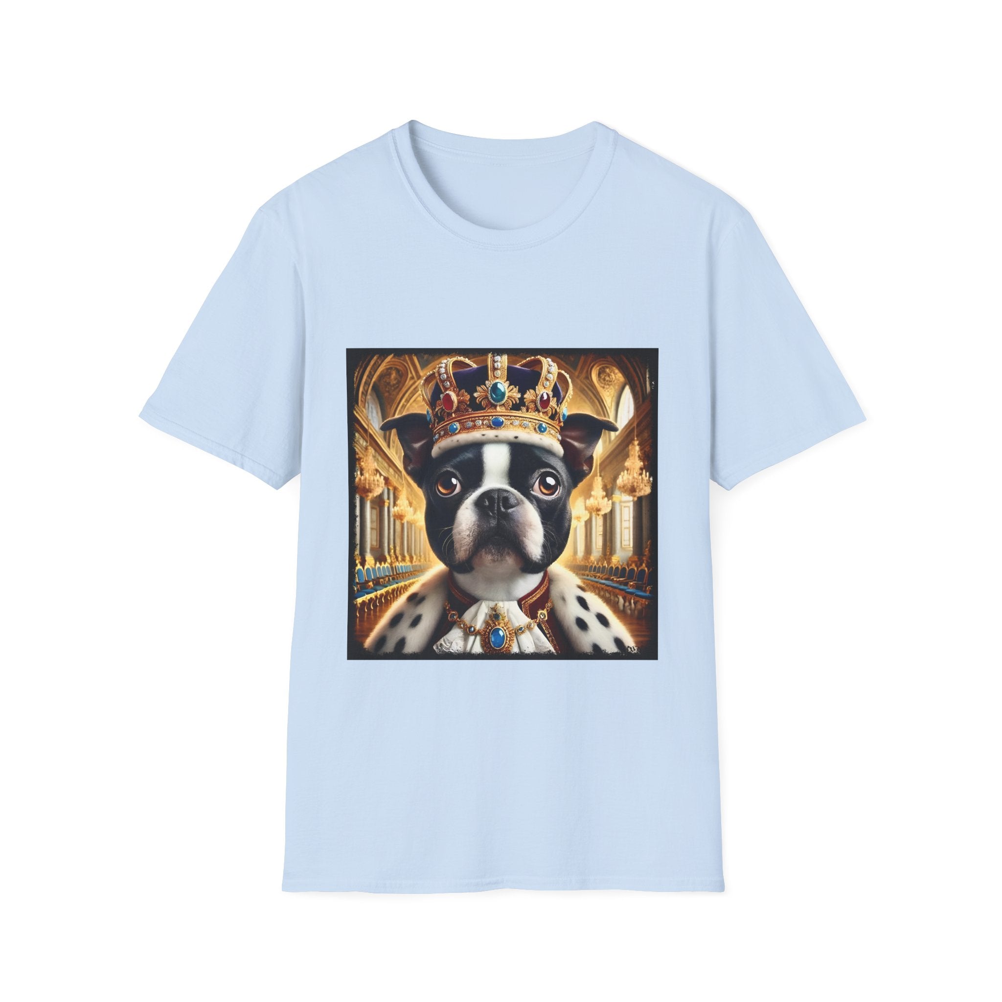Boston Terrier breed art tee royalty design
