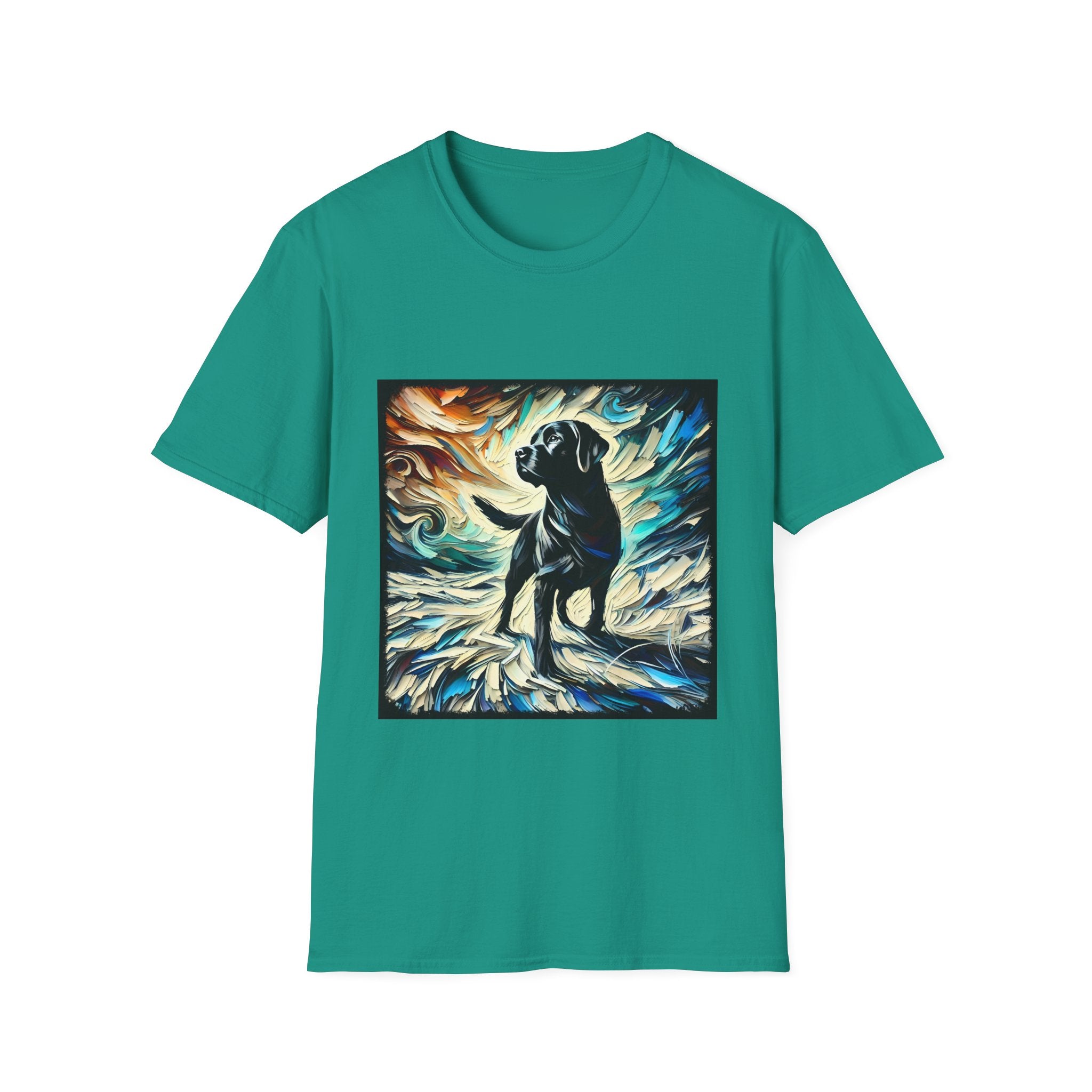 Labrador Retriever Snow Swirl | Unisex Dog T-Shirt