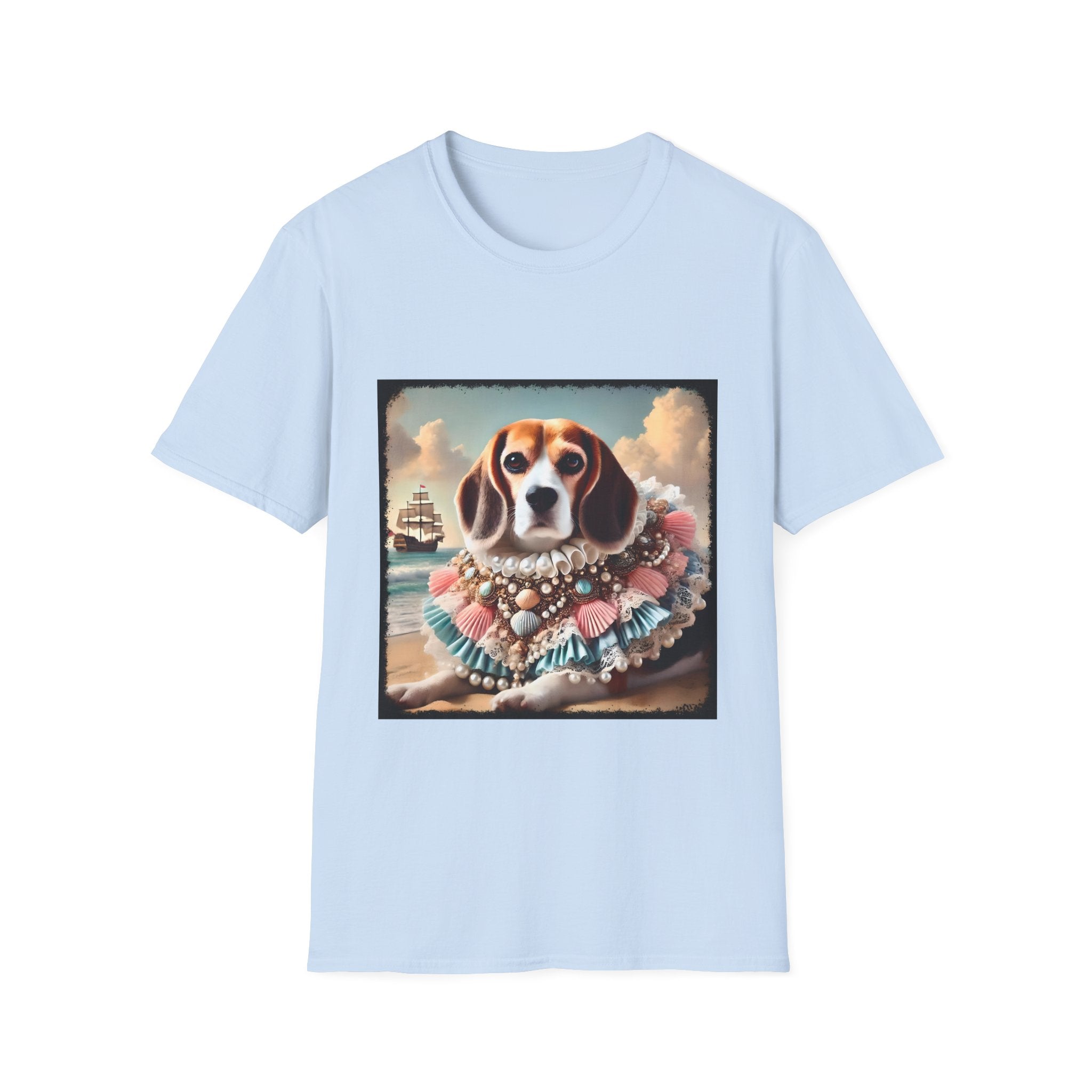 Beagle Beach Beauty | Unisex Dog T-Shirt