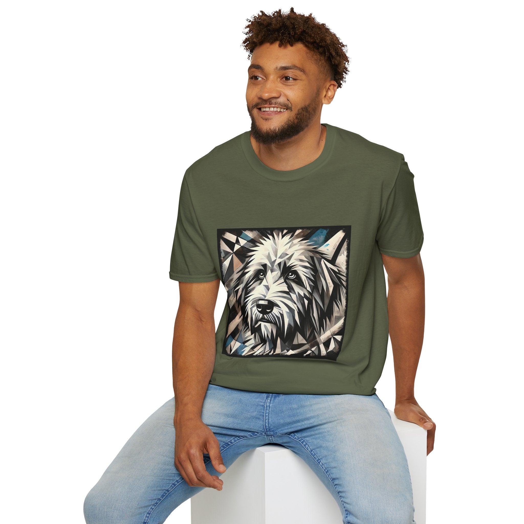 Labradoodle Geometric | Unisex Dog T-Shirt