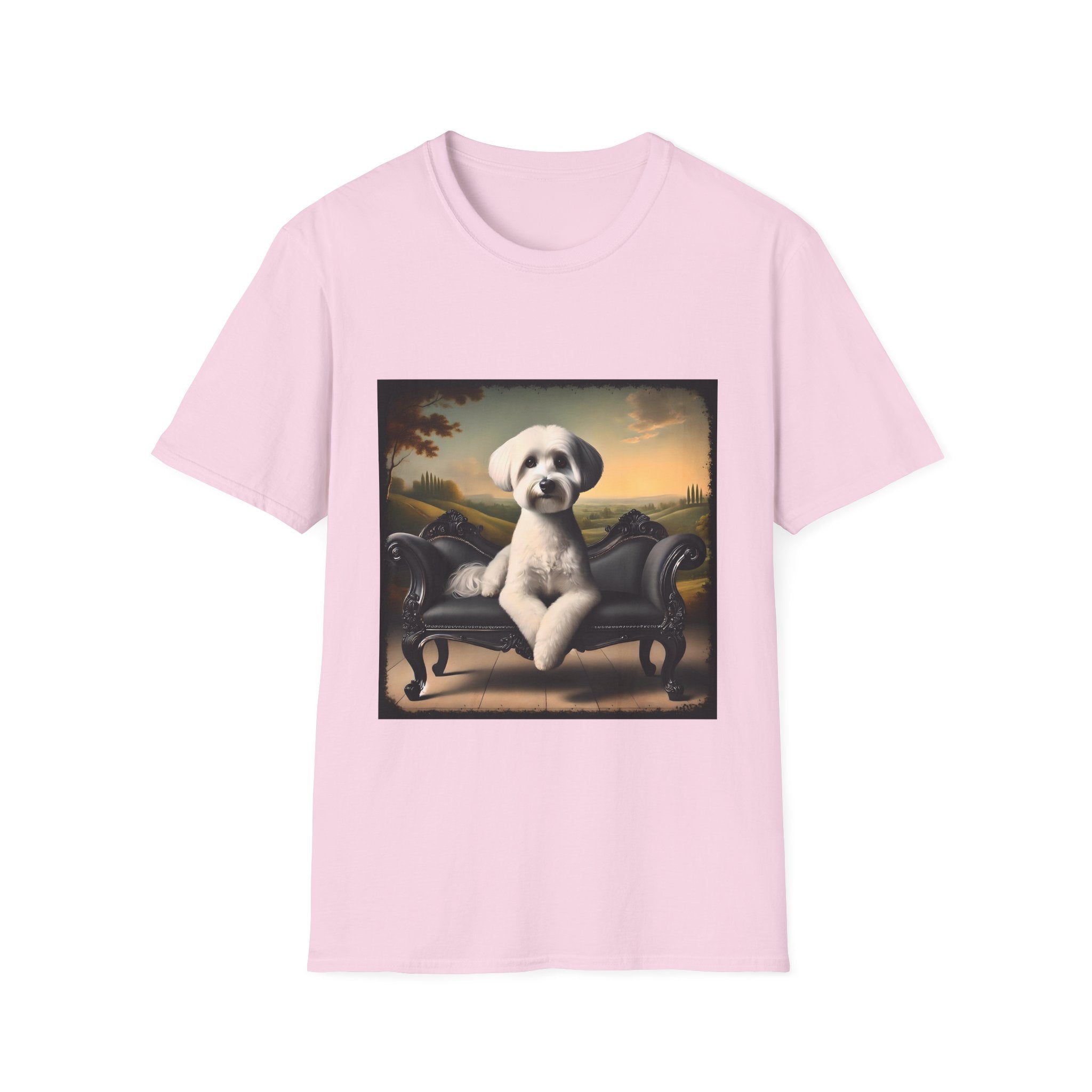 Havanese Posh Portrait |  Unisex Dog T-Shirt