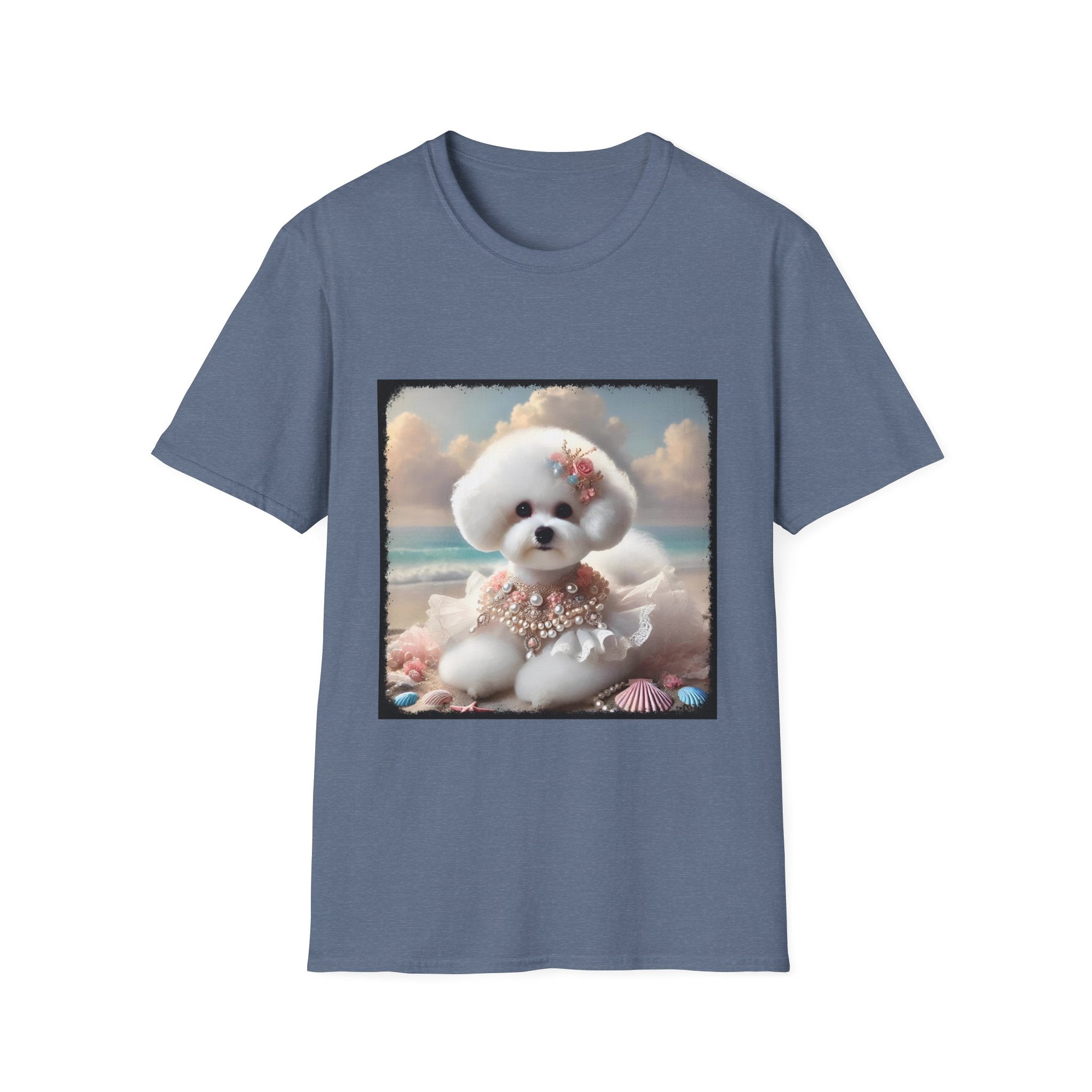Bichon Frise Beach Beauty | Unisex Dog T-Shirt