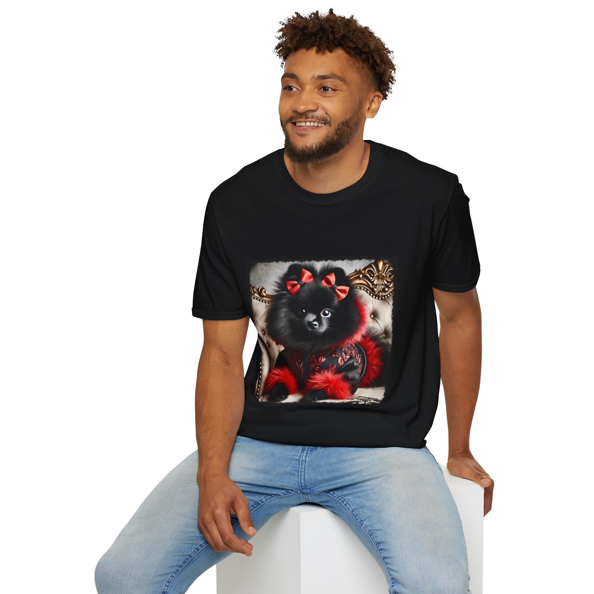 Pomeranian Posh Pupstar | Unisex Dog T-Shirt