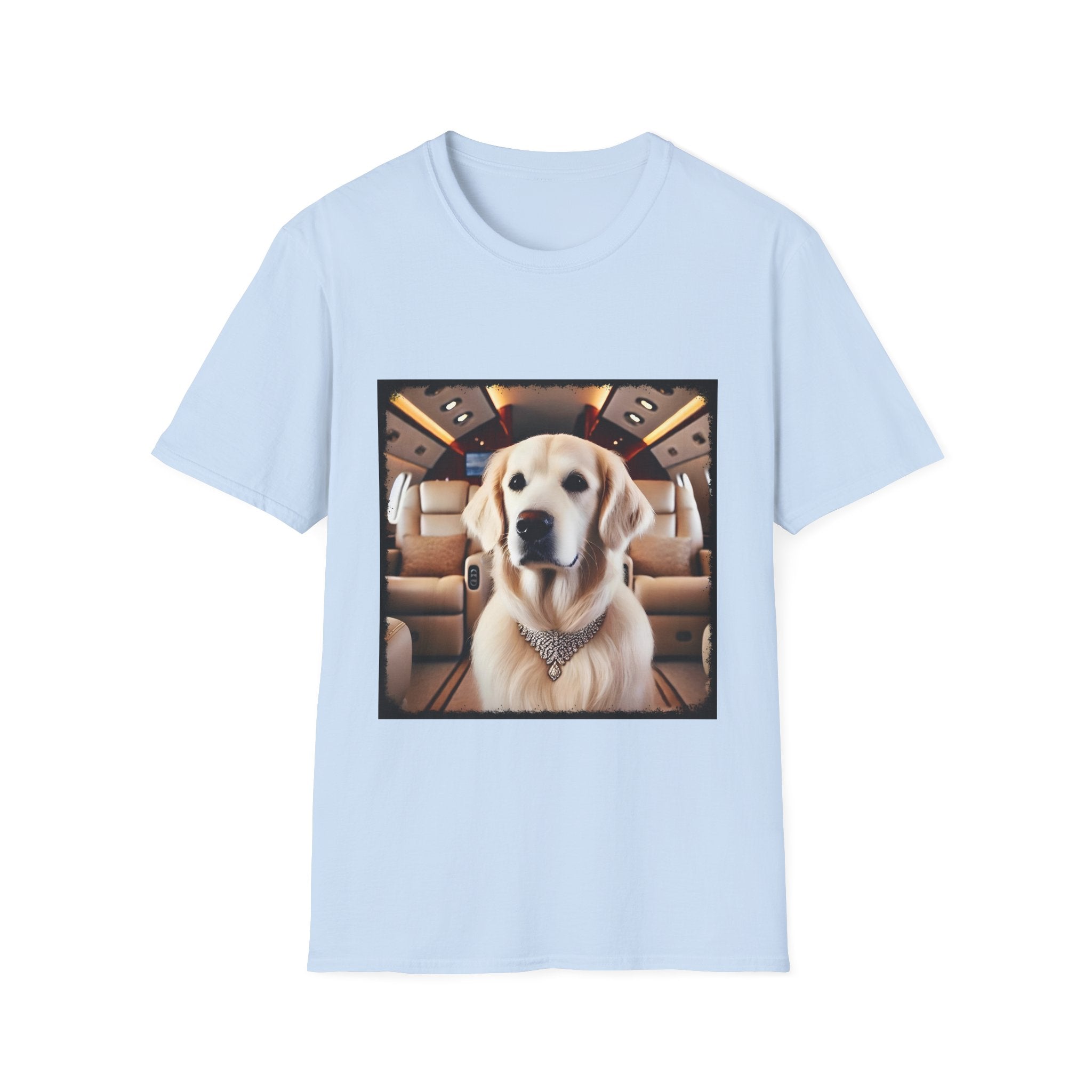 Golden Retriever Jet Setter | Unisex Dog T-Shirt