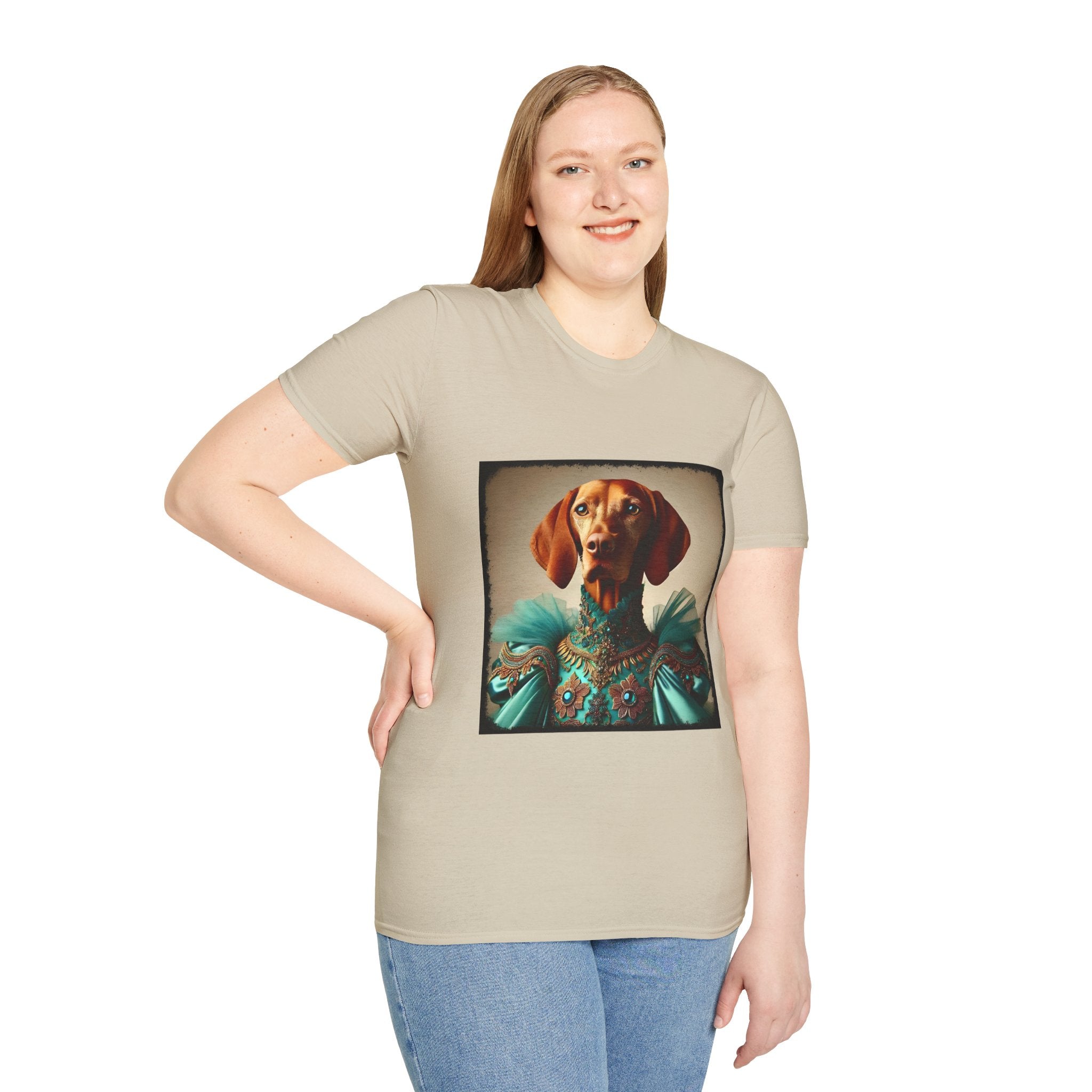 Vizsla Emerald Queen | Unisex Dog T-Shirt
