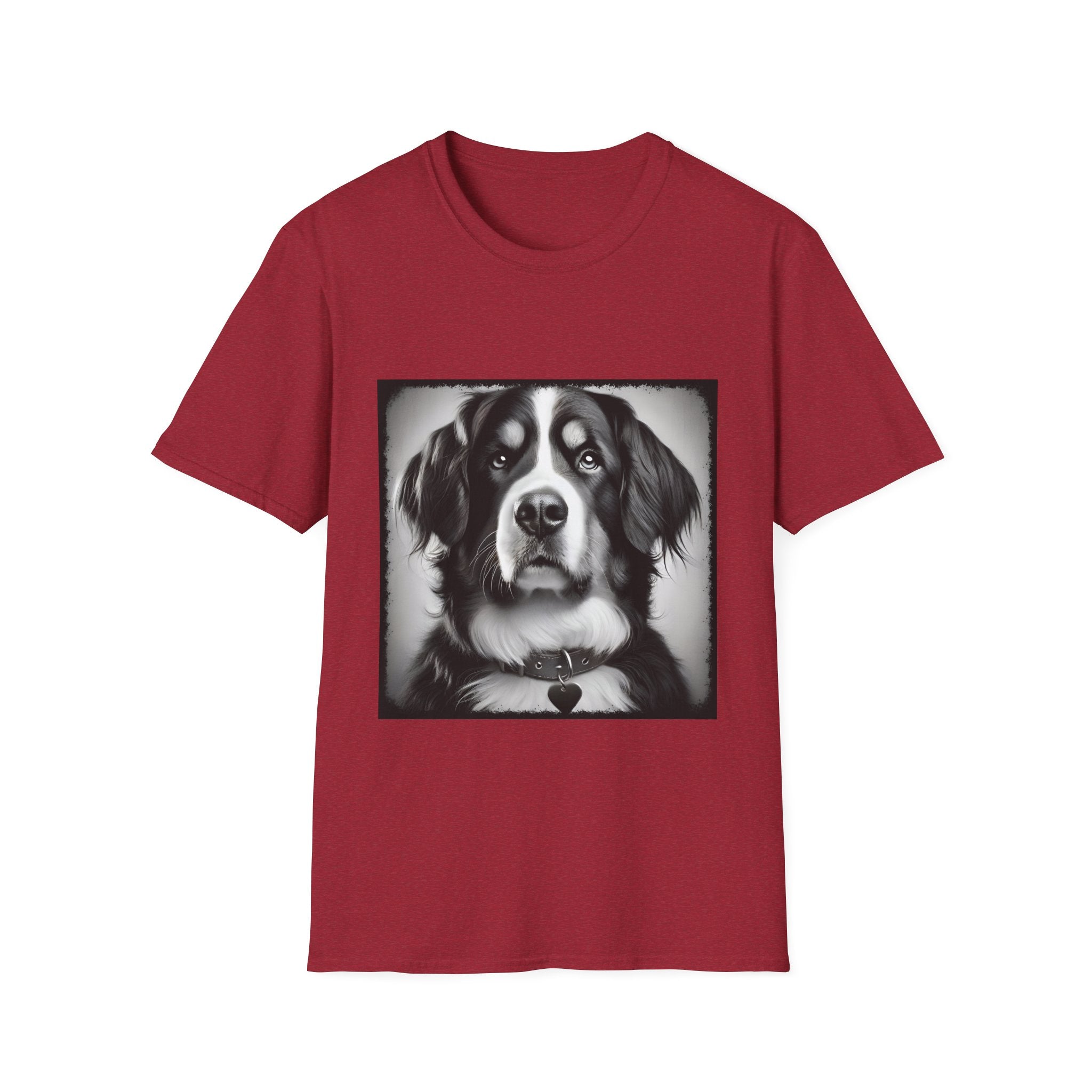Bernese Mountain Dog Sweet Heart | Unisex Dog T-Shirt
