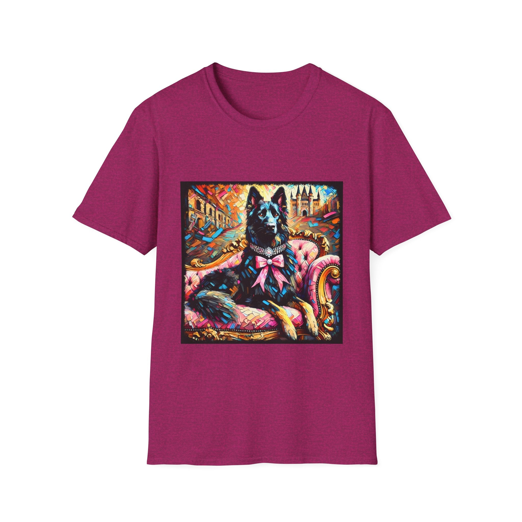 German Shepherd Diamond Princess Classic  | Unisex Dog T-Shirt