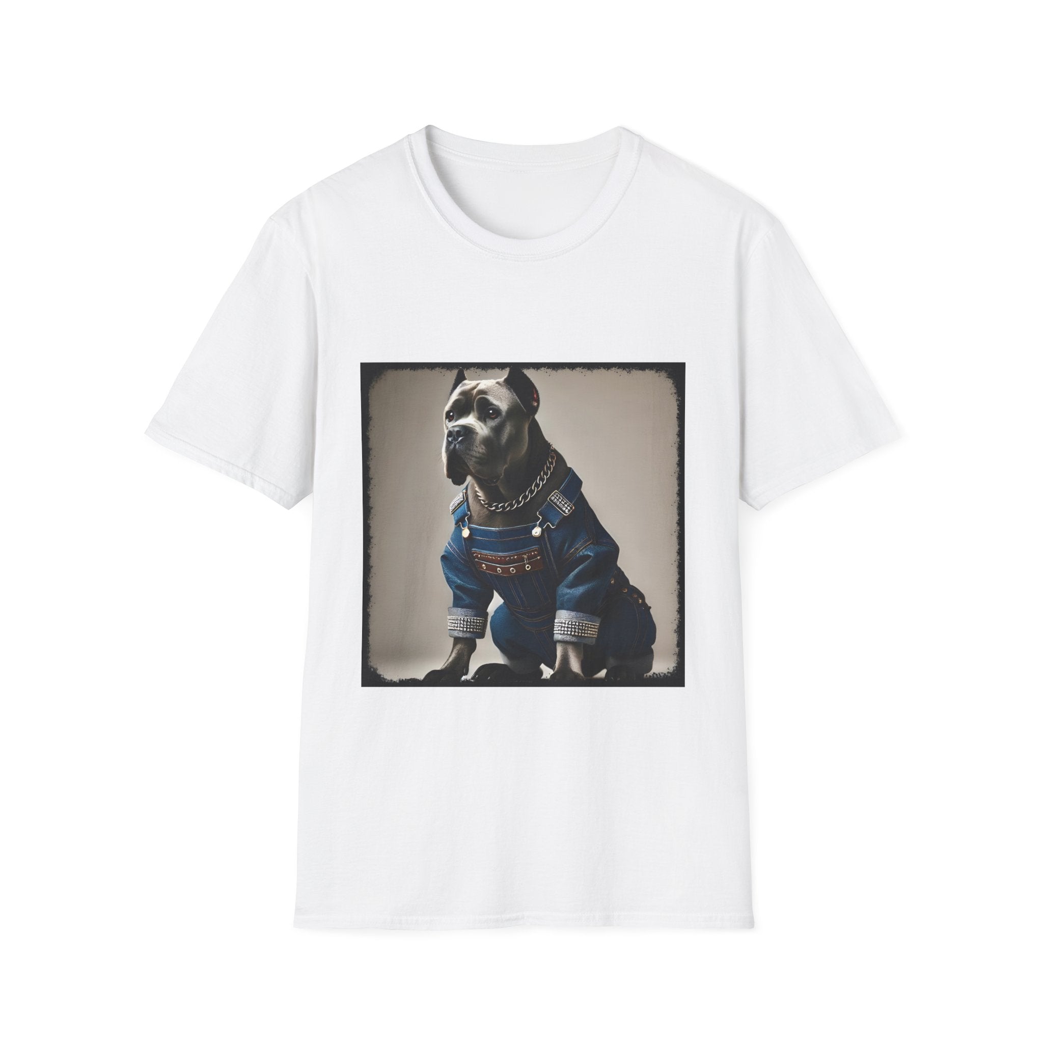 Cane Corso Denim & Diamonds | Unisex Dog T-Shirt