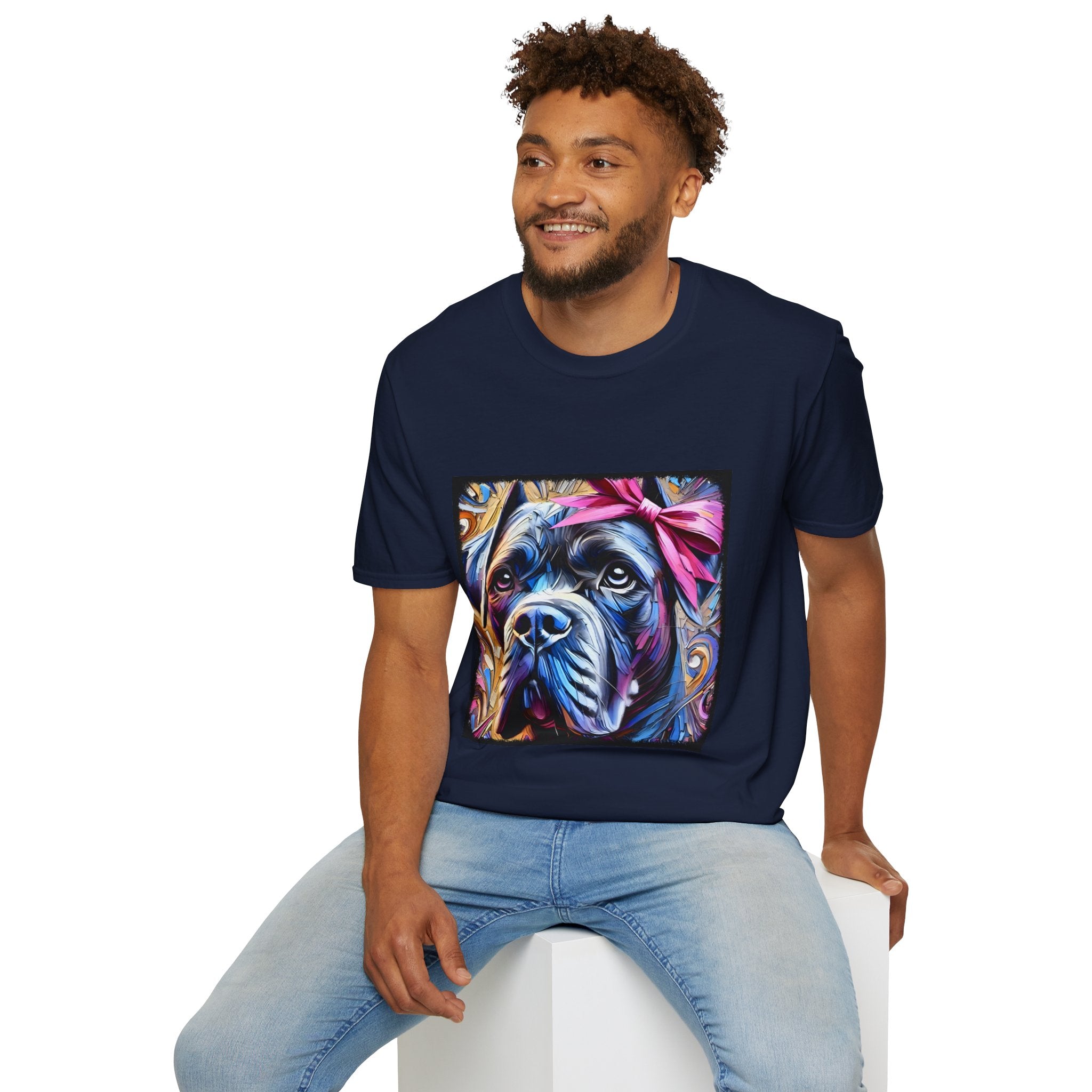Cane Corso Beautiful Blue Swirl | Unisex Dog T-Shirt