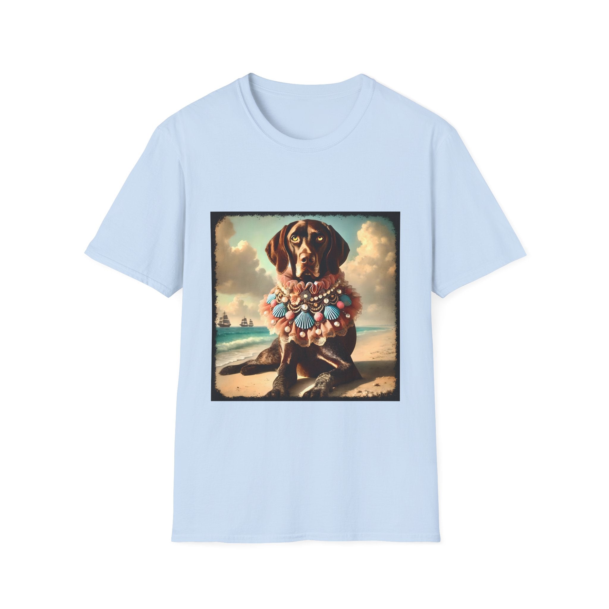 German Shorthaired Pointer Beach Babe | Unisex Dog T-Shirt