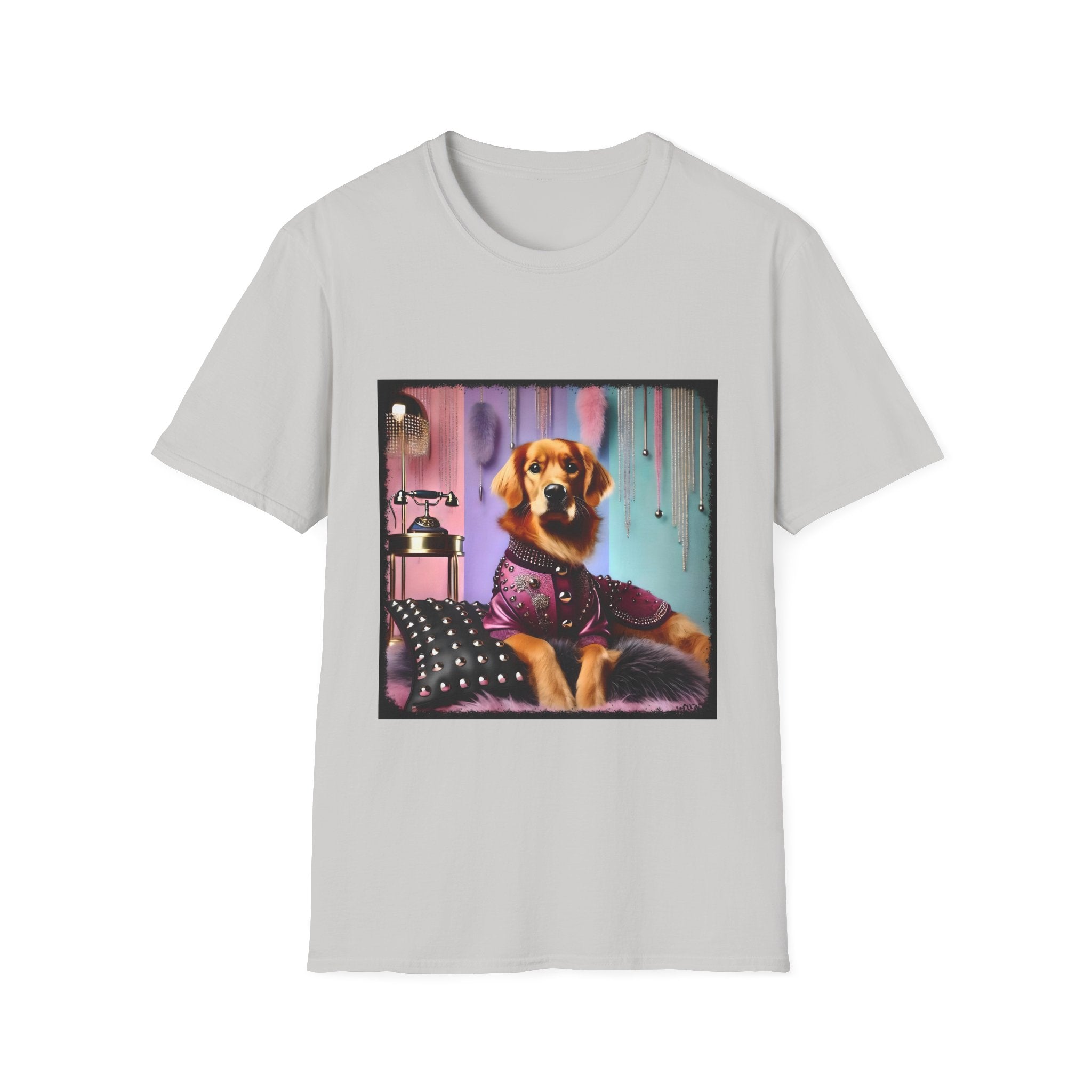 Golden Retriever GenX Icon | Unisex Dog T-Shirt