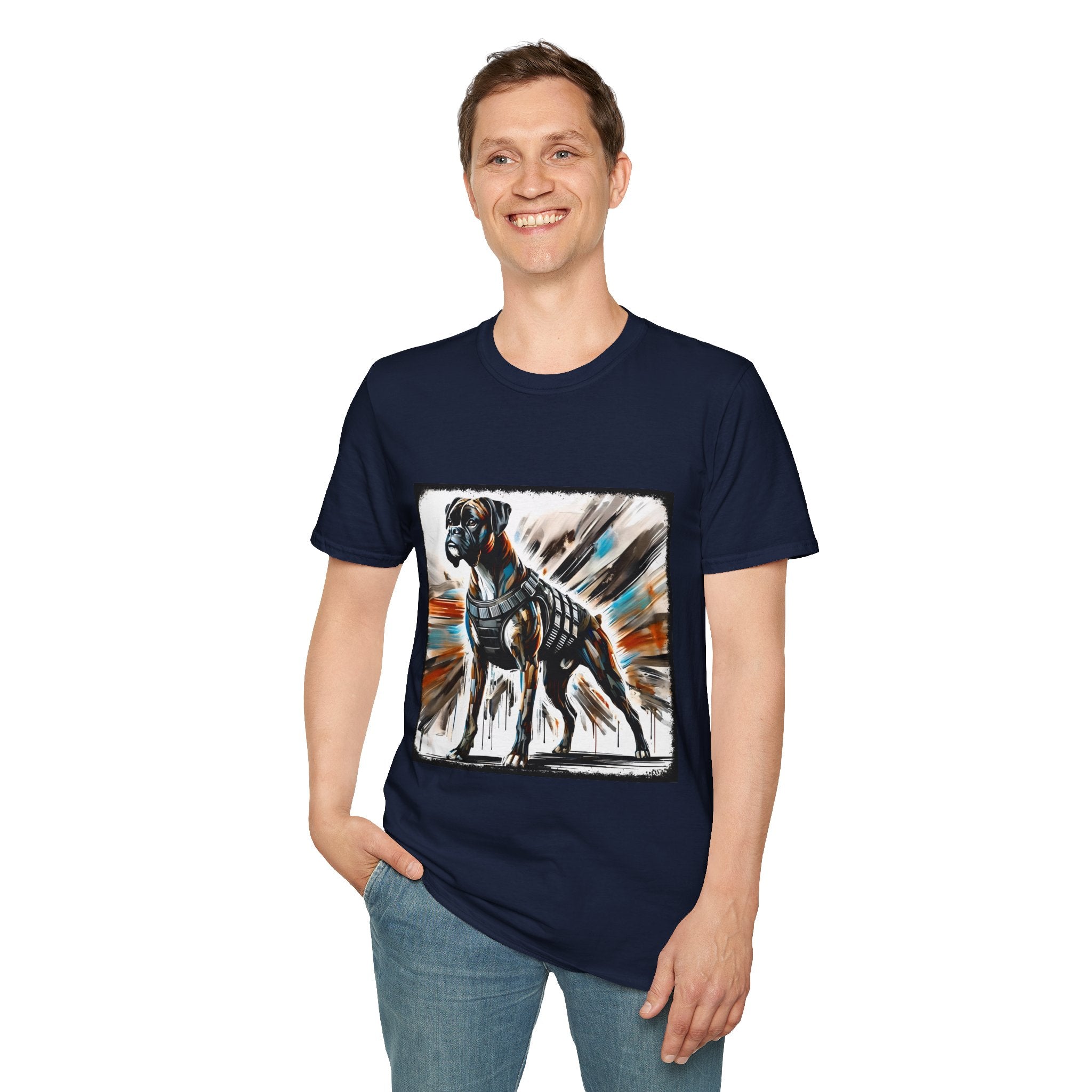 Boxer Bold Armor Classic | Unisex Dog T-Shirt
