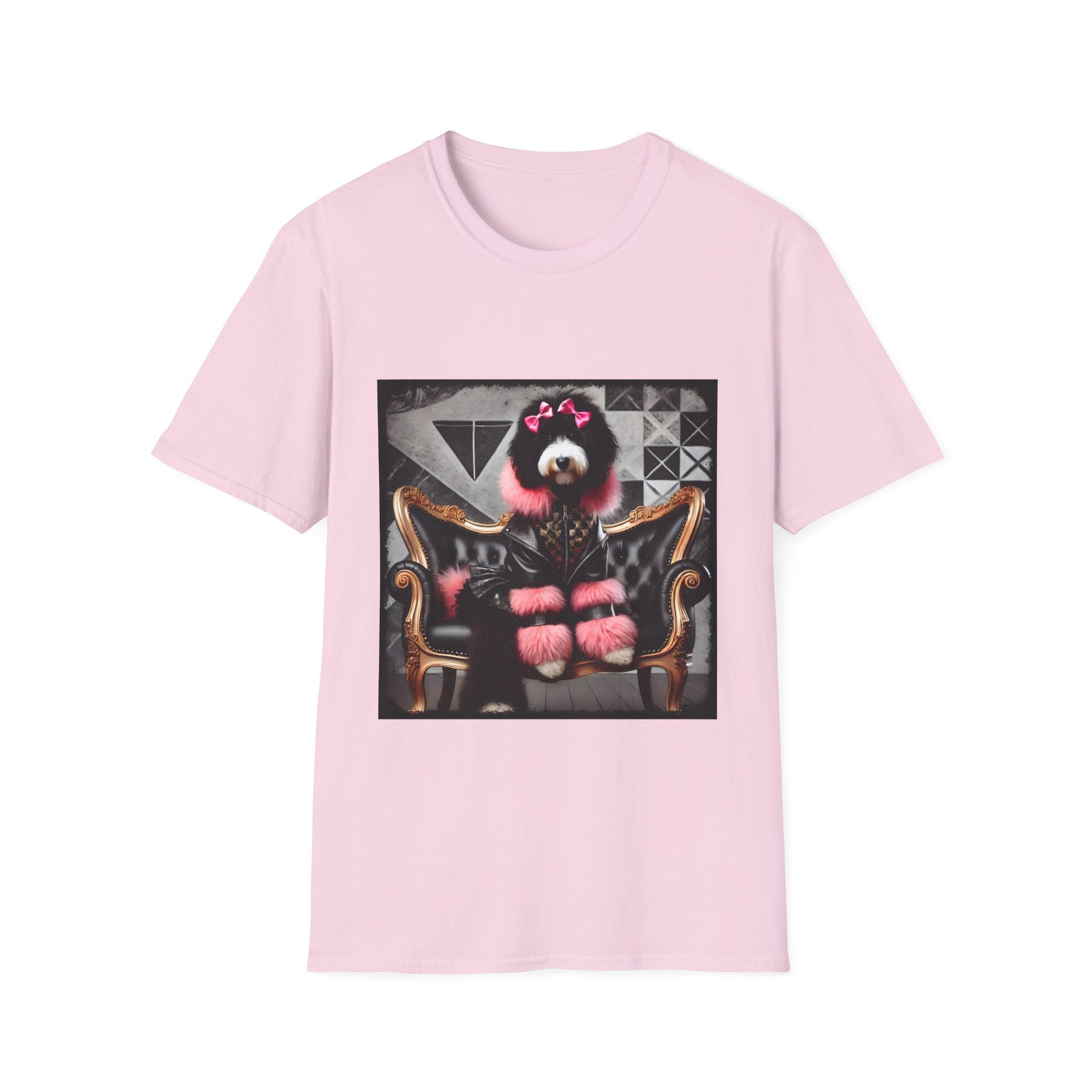 Bernedoodle Chic Rocker | Unisex Dog T-Shirt