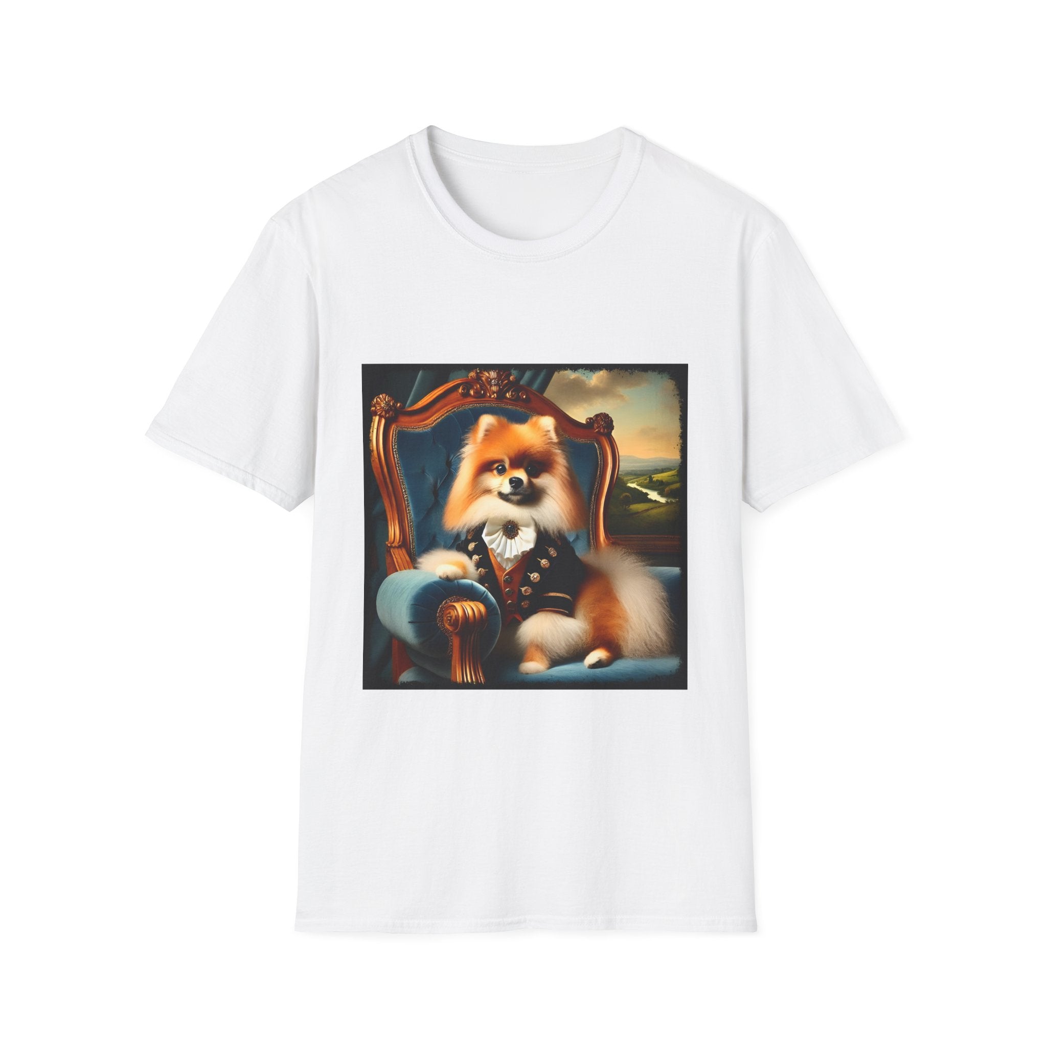 Pomeranian Polished Prince | Unisex Dog T-Shirt