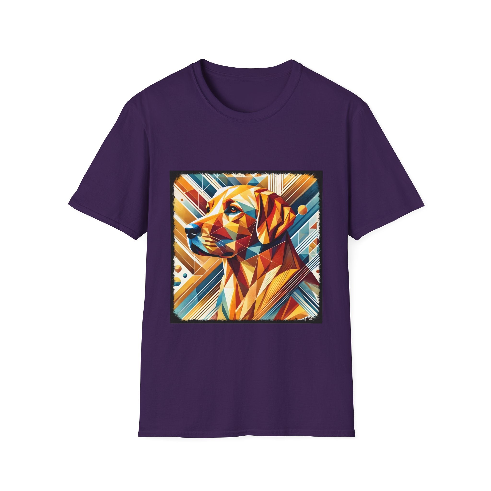 Labrador Retriever Vivid Geometric | Unisex Dog T-Shirt