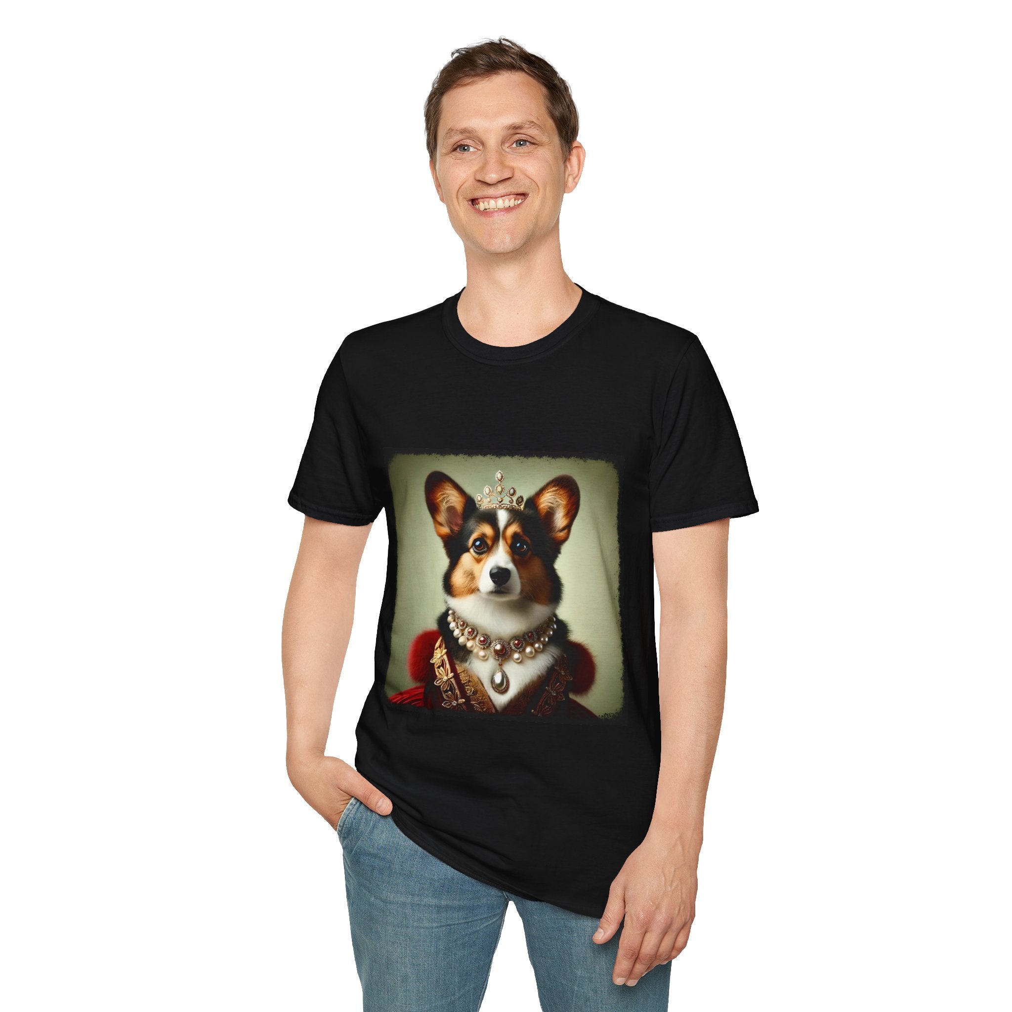 Pembroke Welsh Corgi Glam Queen | Unisex Dog T-Shirt
