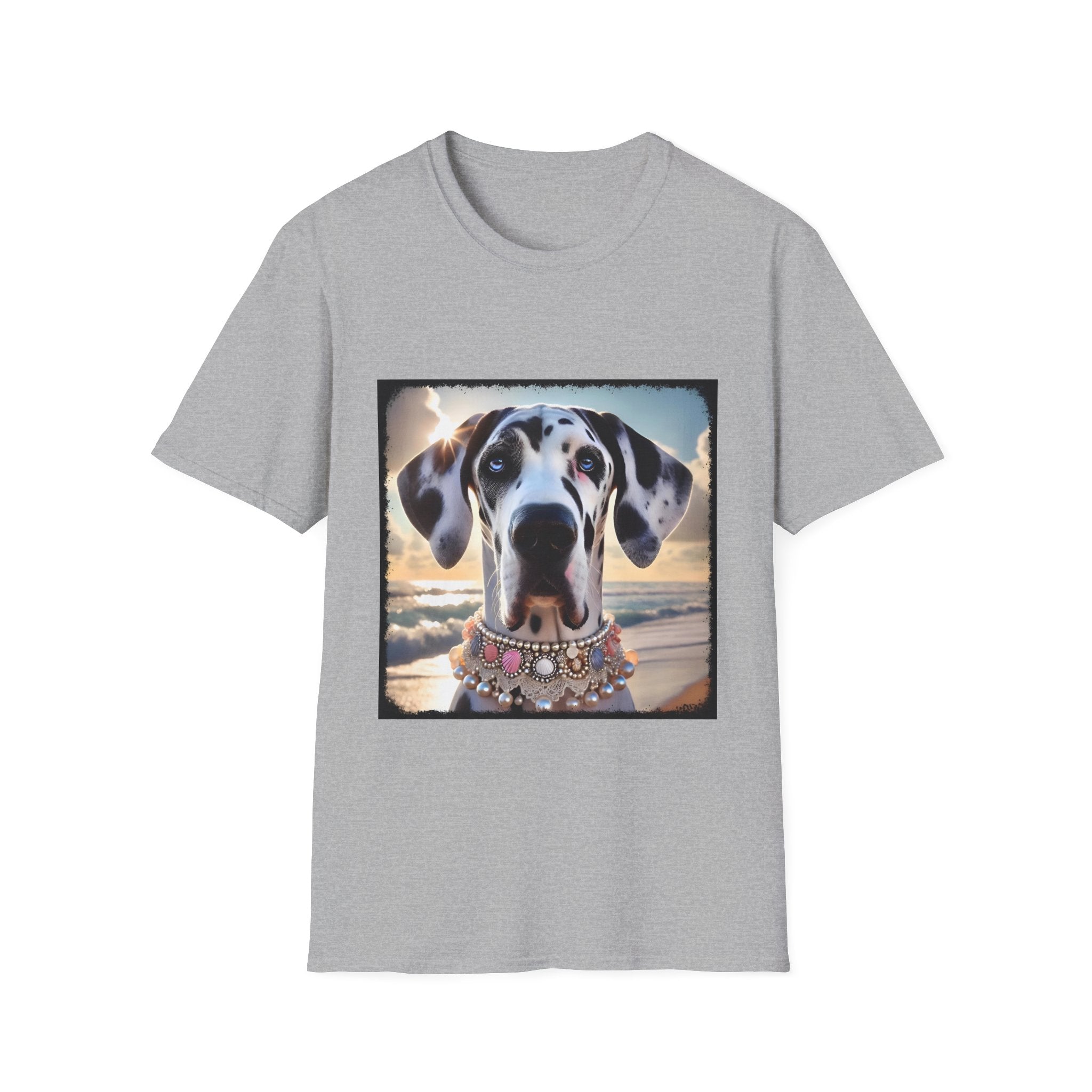 Great Dane Beach Babe | Unisex Dog T-Shirt