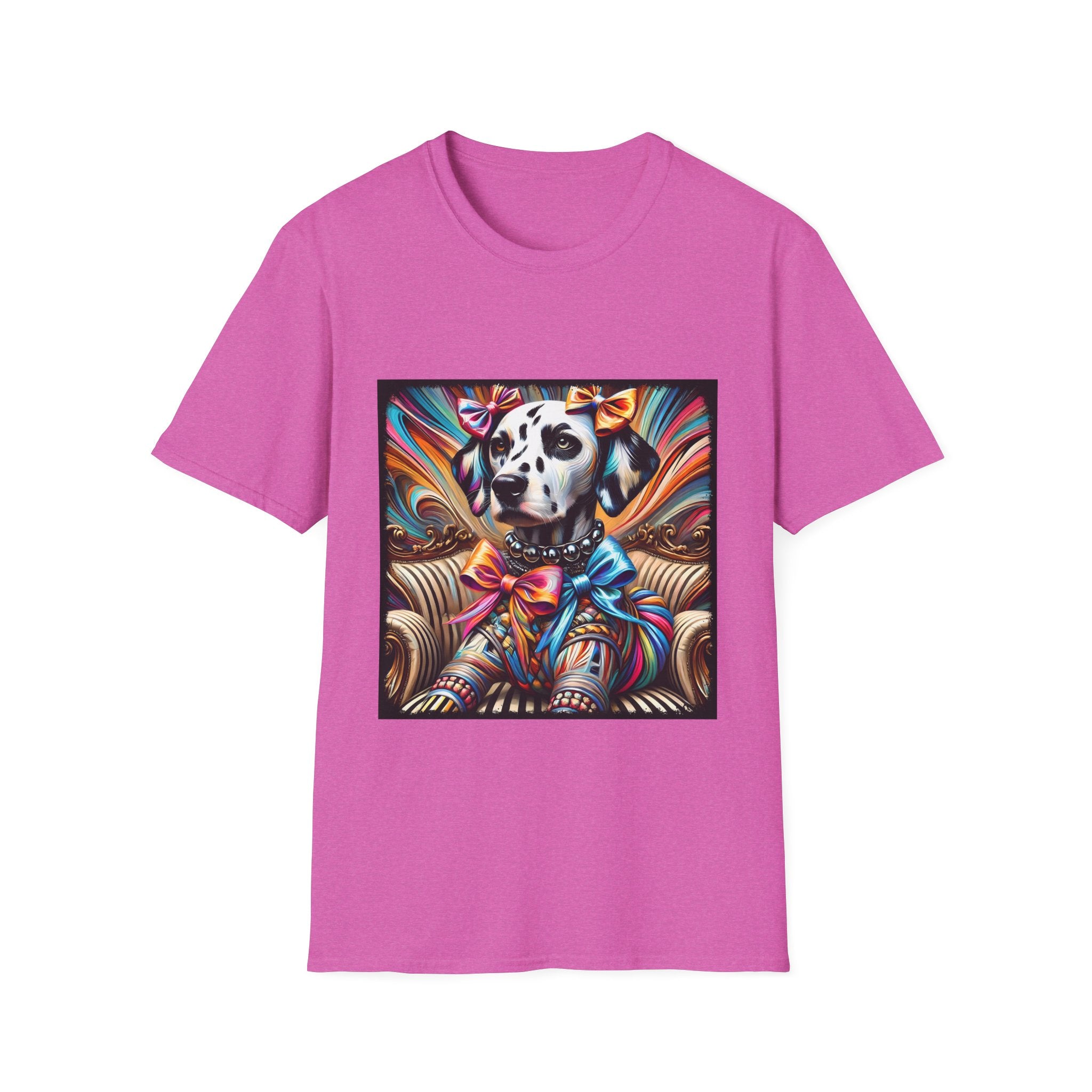 Dalmatian Vivid Rocker  | Unisex Dog T-Shirt