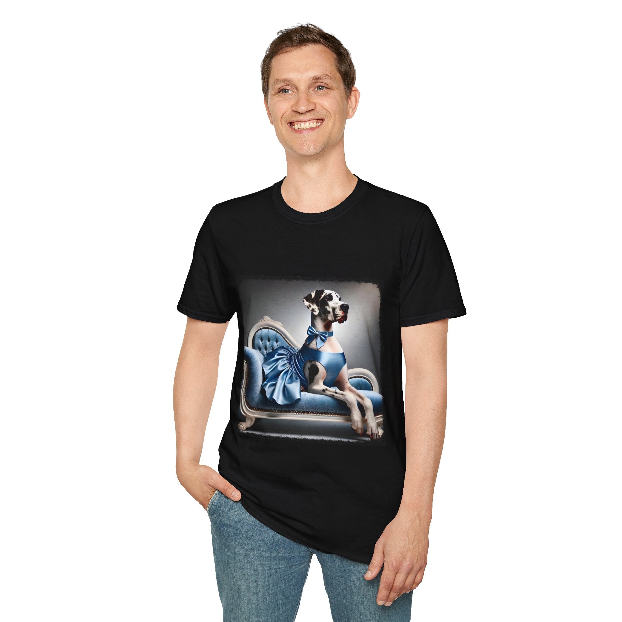 Great Dane Blue Belle | Unisex Dog T-Shirt