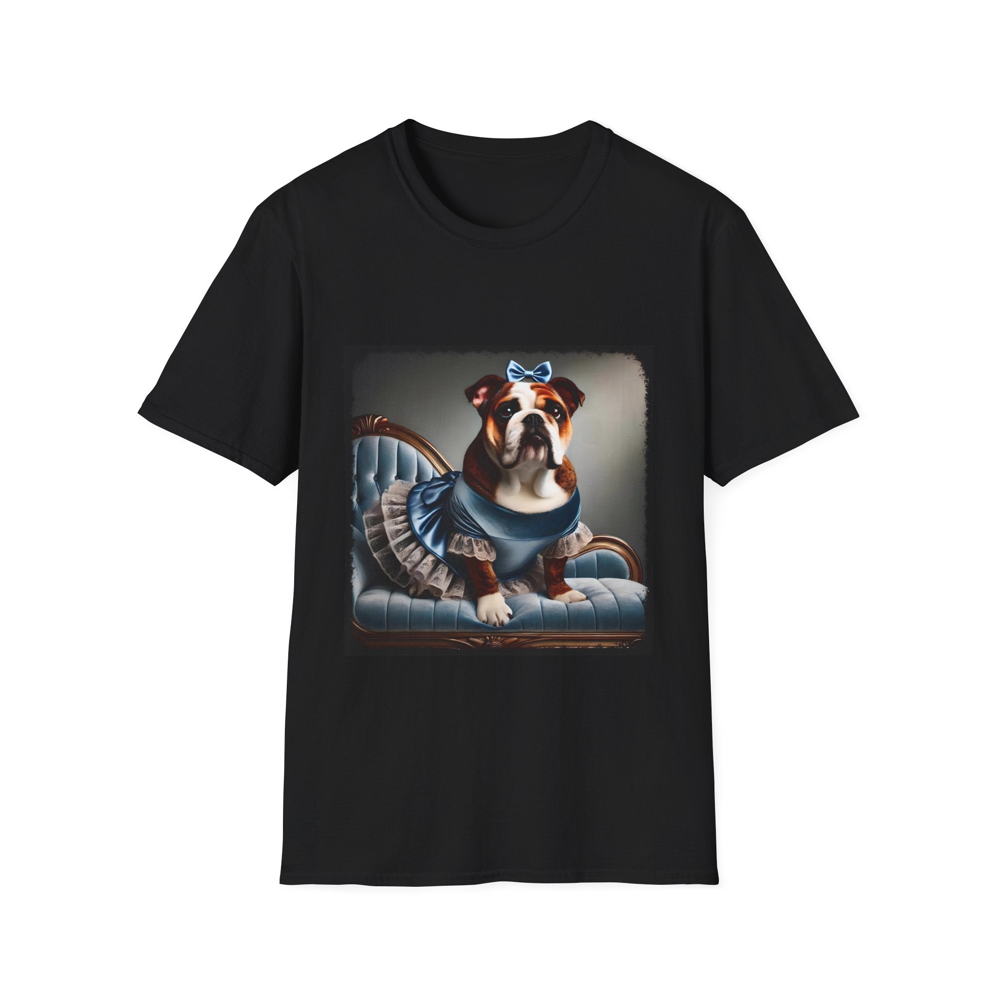Bulldog Velvet Vixen | Unisex Dog T-Shirt