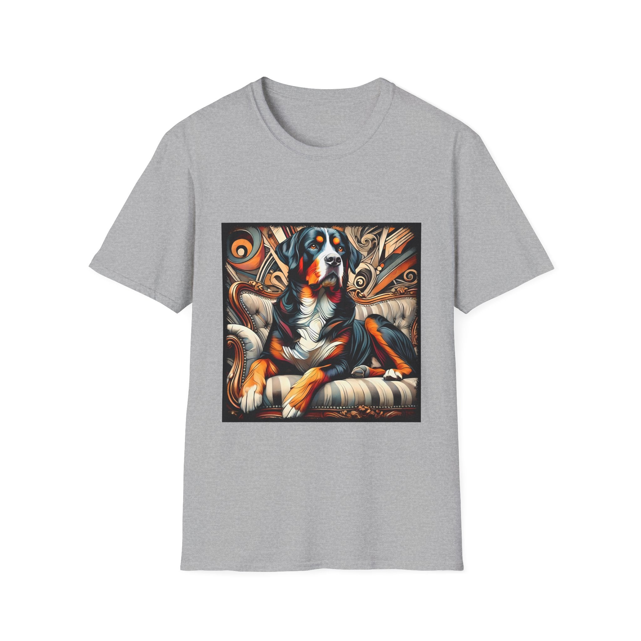 Swiss Mountain Dog Warm Rebel | Unisex Dog T-Shirt