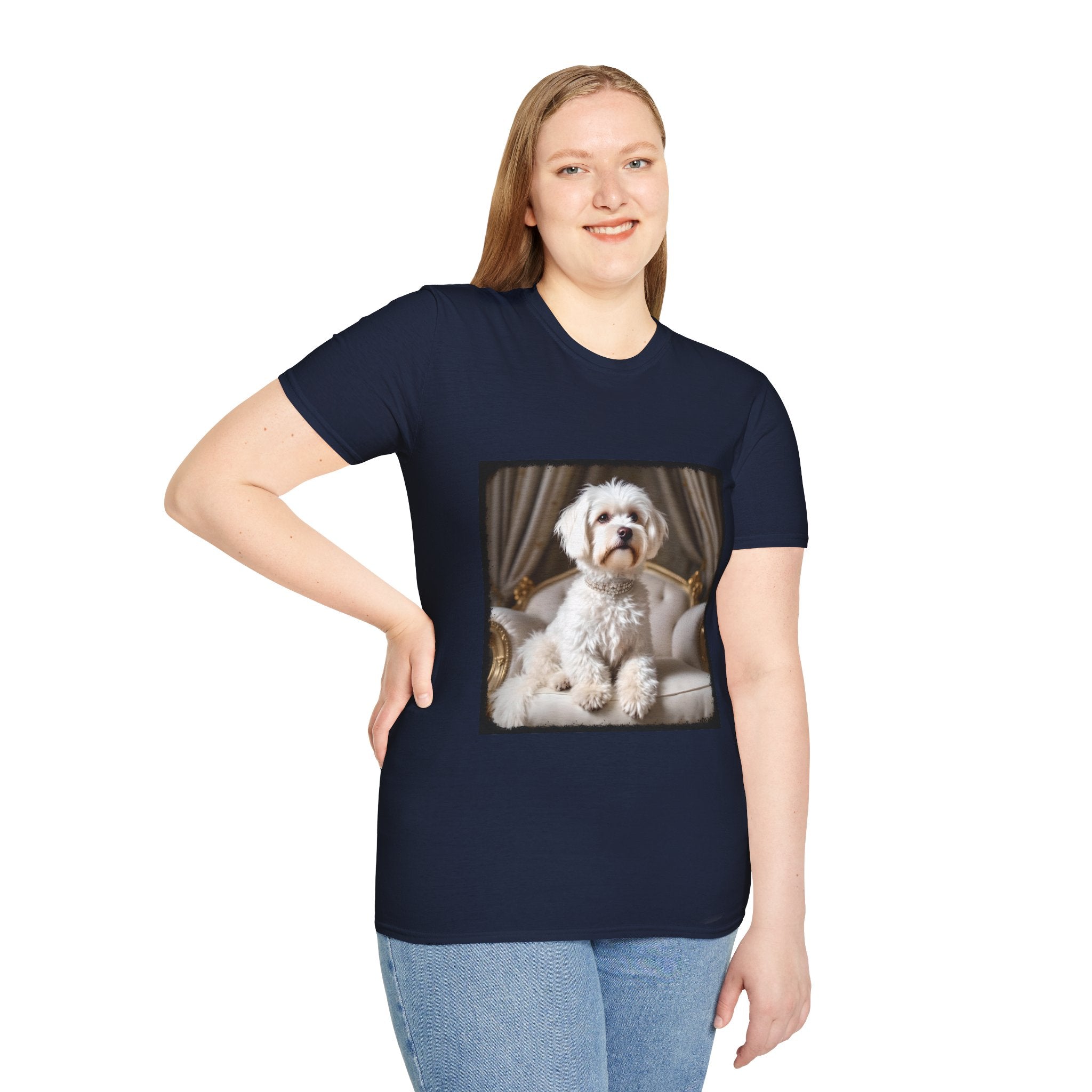 Maltese Royal Princess | Unisex Dog T-Shirt