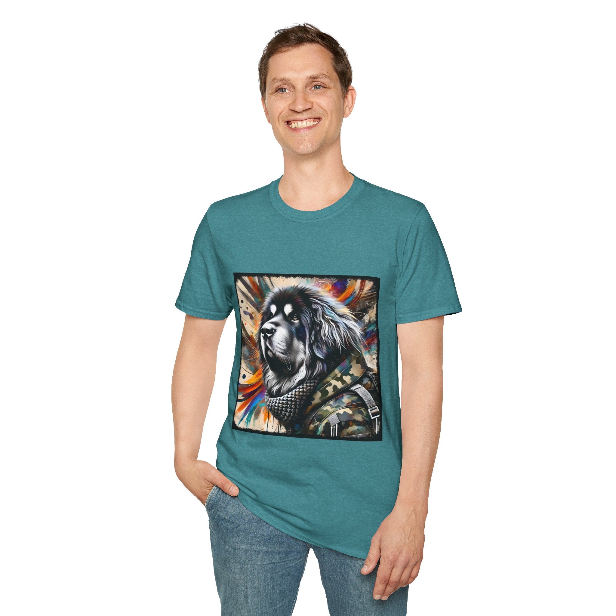 Tibetan Mastiff Bold Armor Classic | Unisex Dog T-Shirt