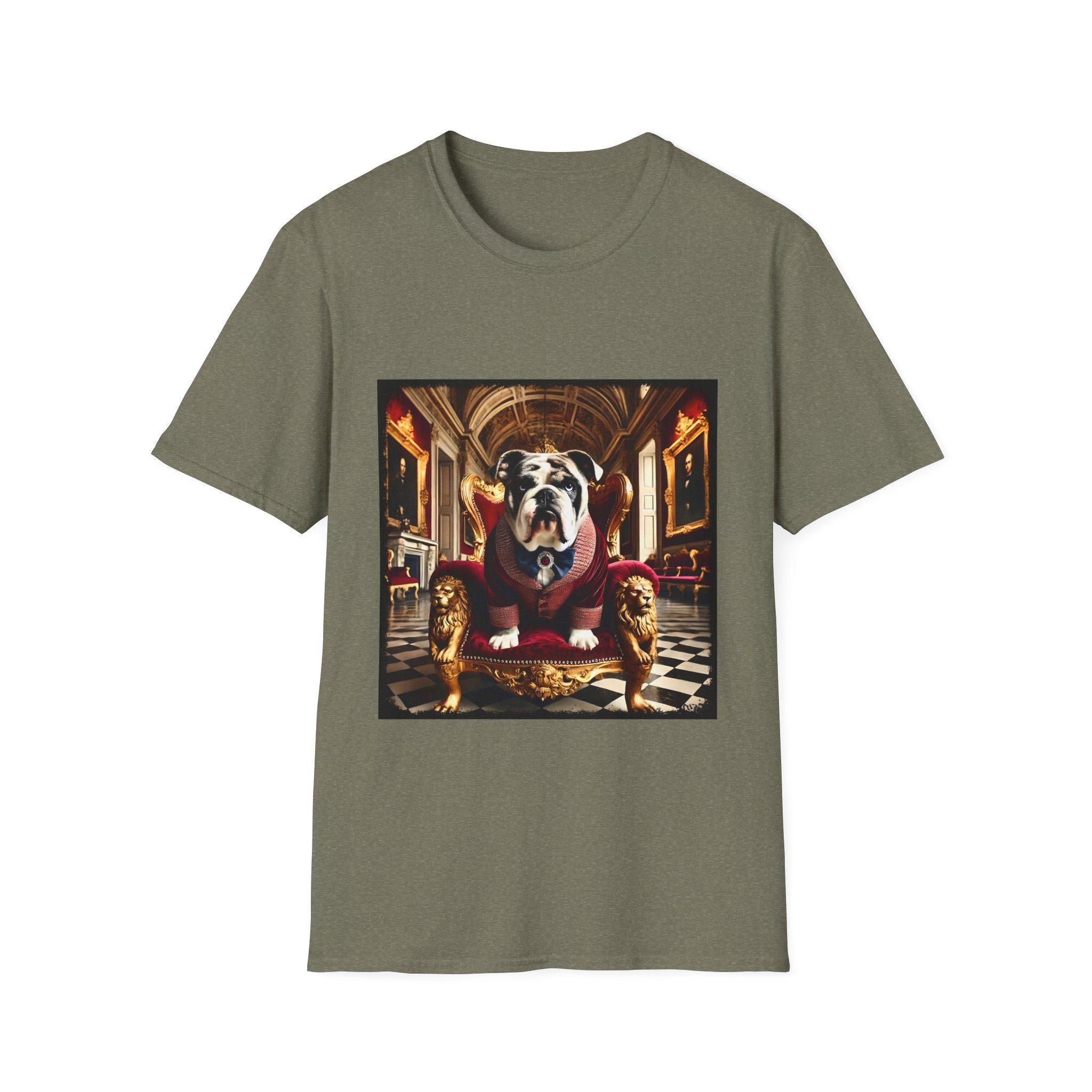 Bulldog Crimson King | Unisex Dog T-Shirt