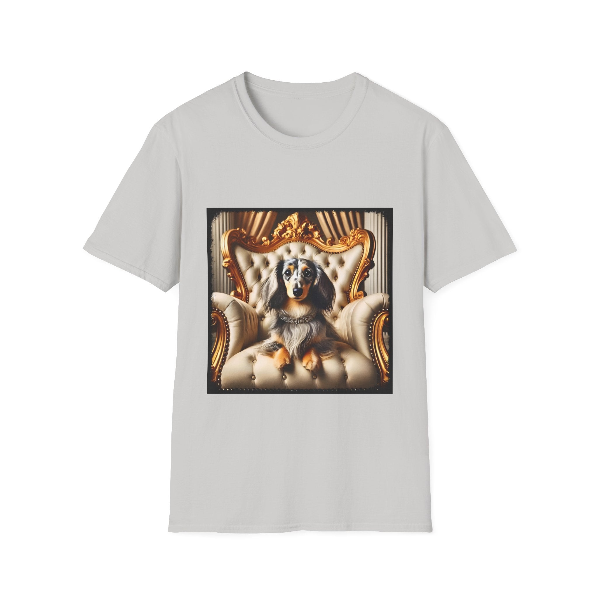 Dachshund Golden Glamour | Unisex Dog T-Shirt