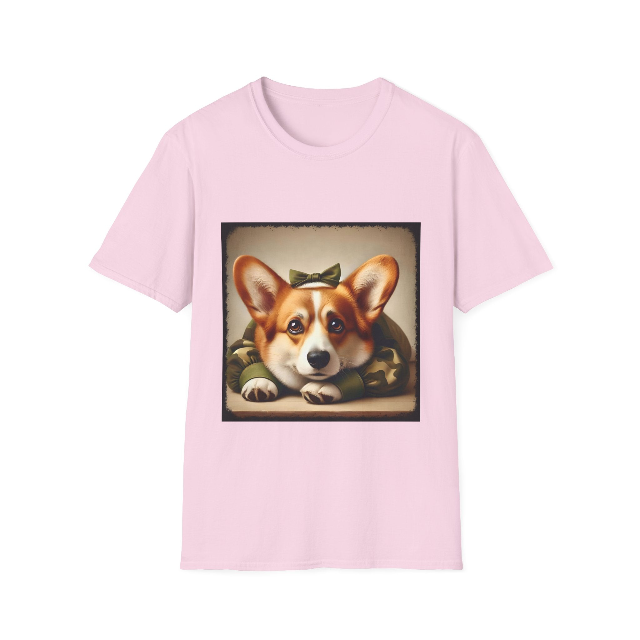Pembroke Welsh Corgi Combat Cutie | Unisex Dog T-Shirt