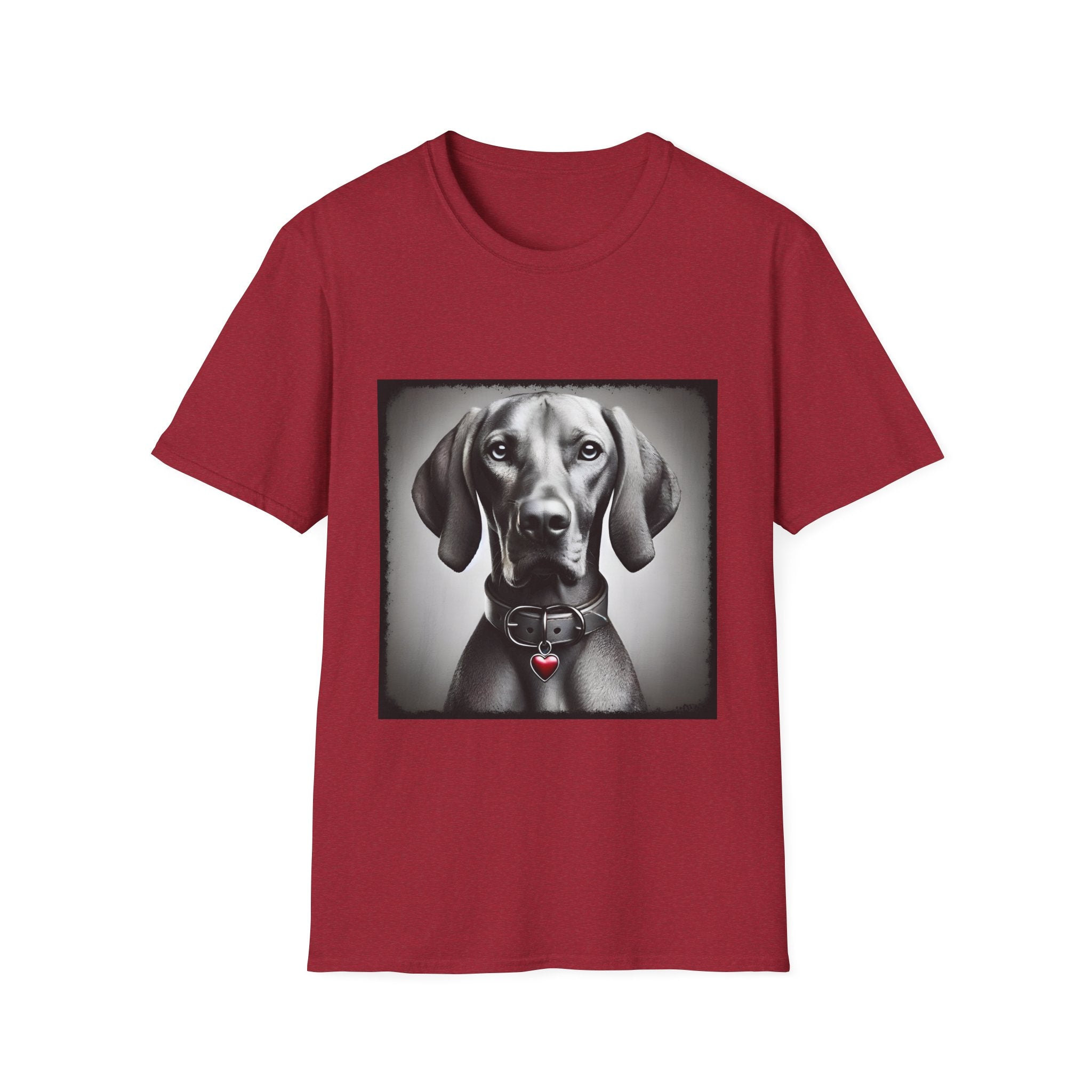 Vizsla Heart Charm | Unisex Dog T-Shirt