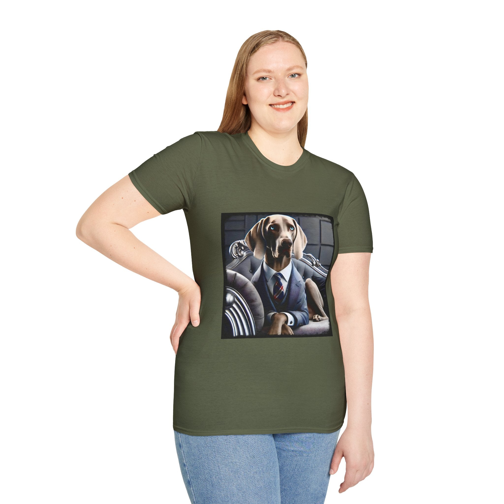 Weimaraner Suave Suitor | Unisex Dog T-Shirt