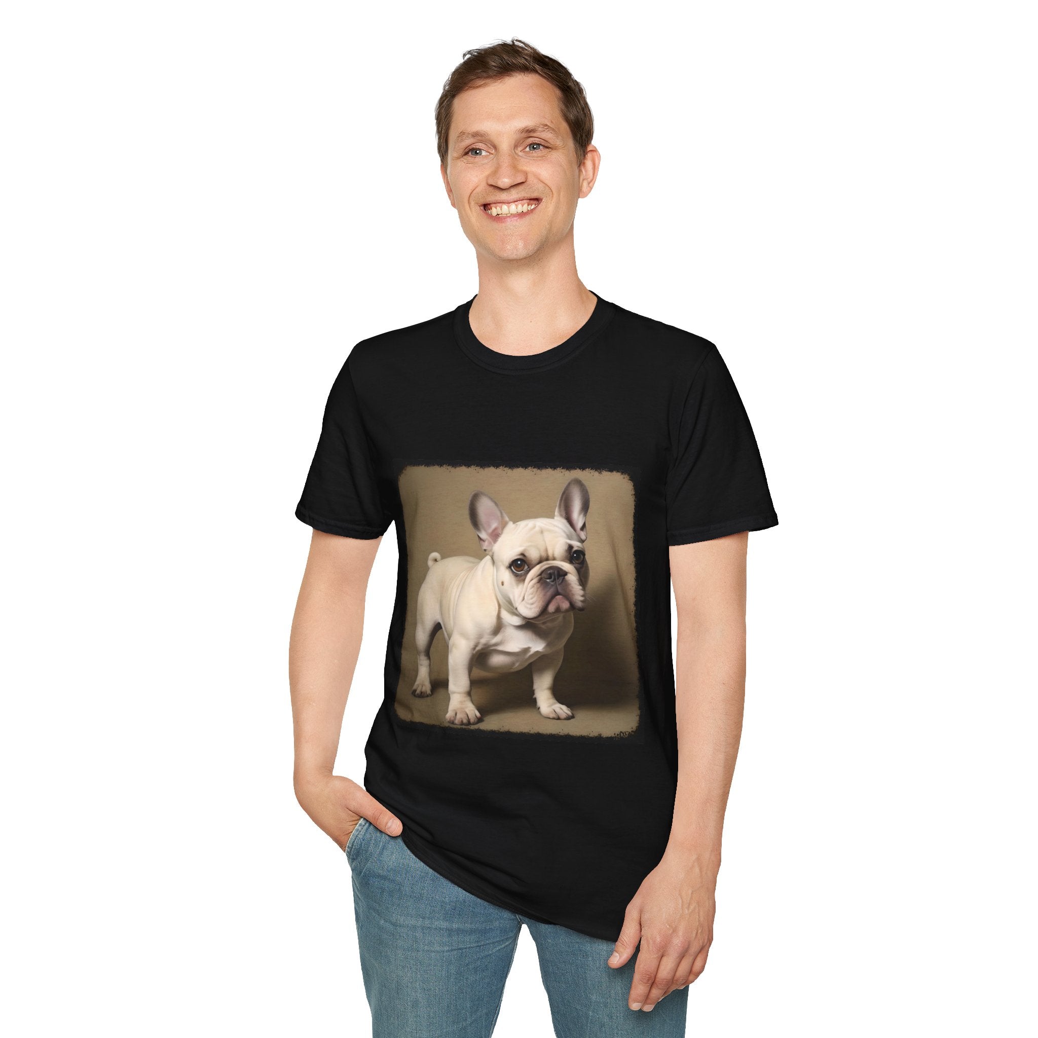 French Bulldog Sweet Portrait | Unisex Dog T-Shirt