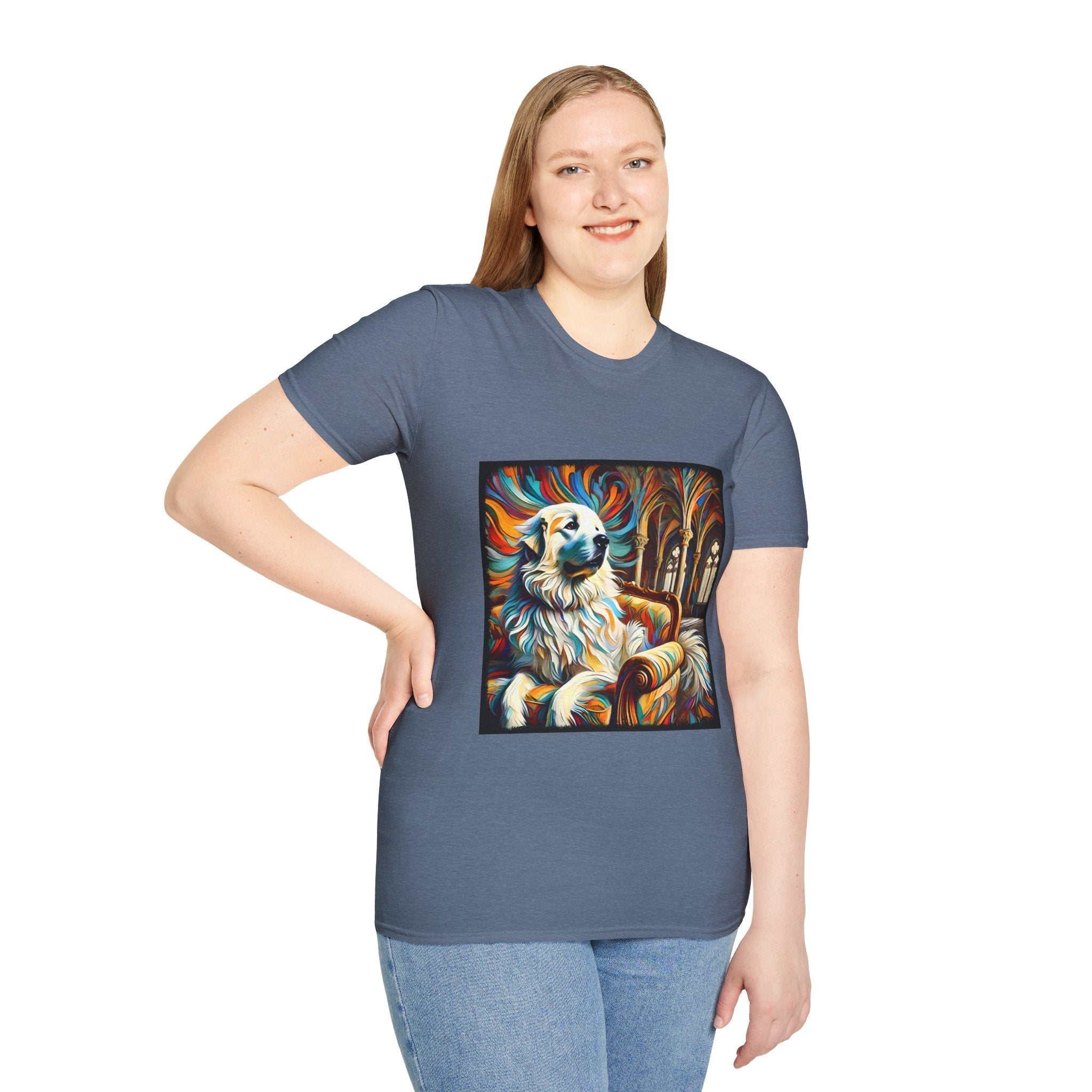 Great Pyrenees Bold Swirl | Unisex Dog T-Shirt