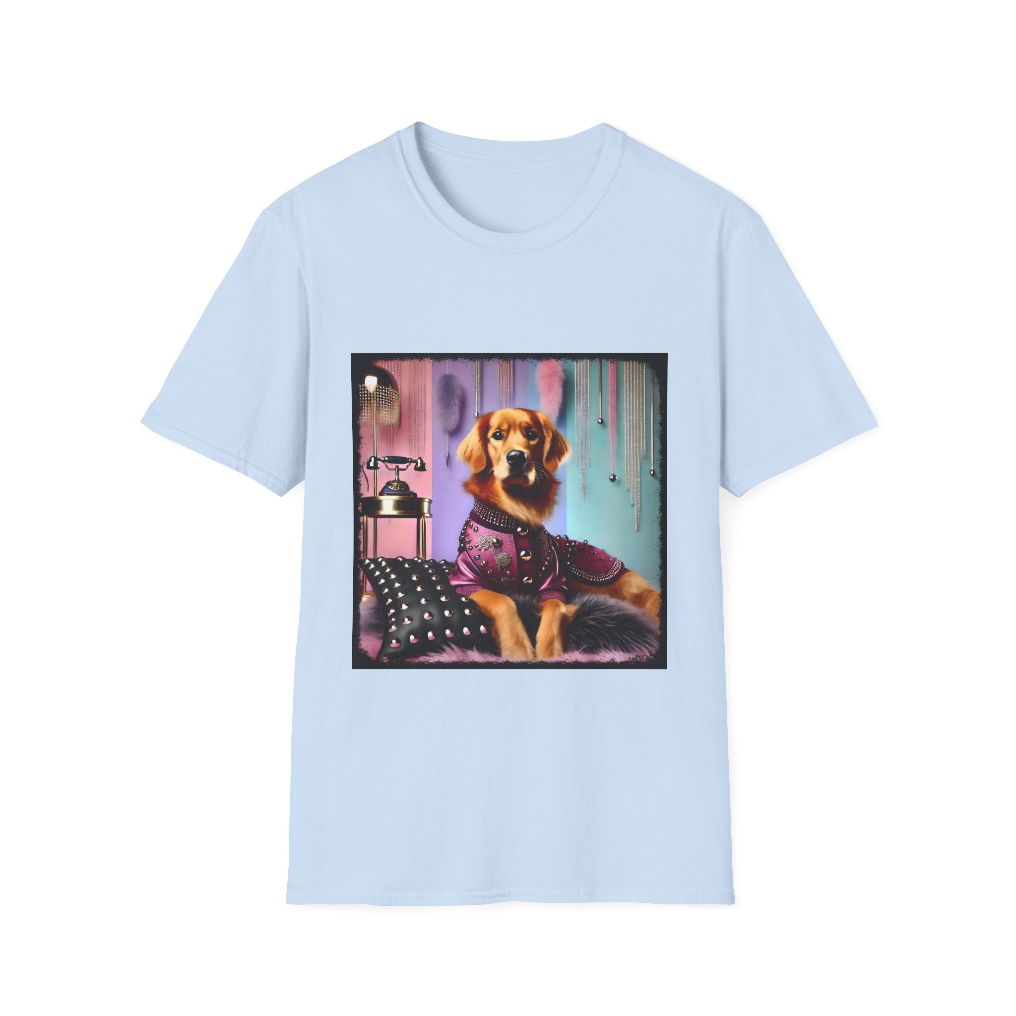 Golden Retriever GenX Icon | Unisex Dog T-Shirt