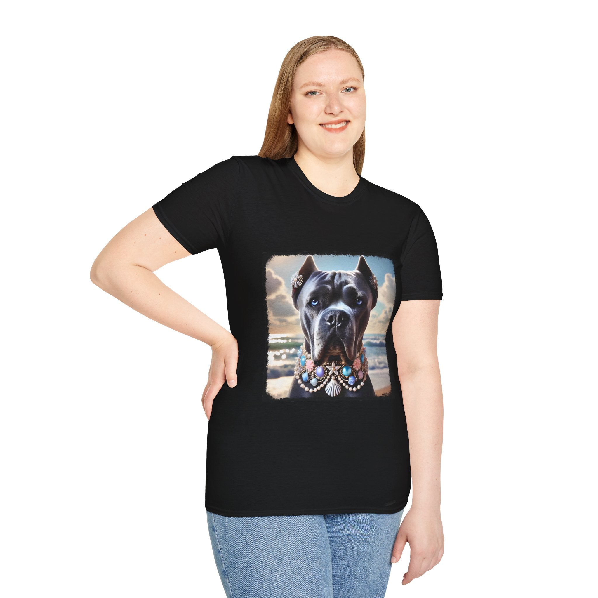 Cane Corso Beach Babe | Unisex Dog T-Shirt