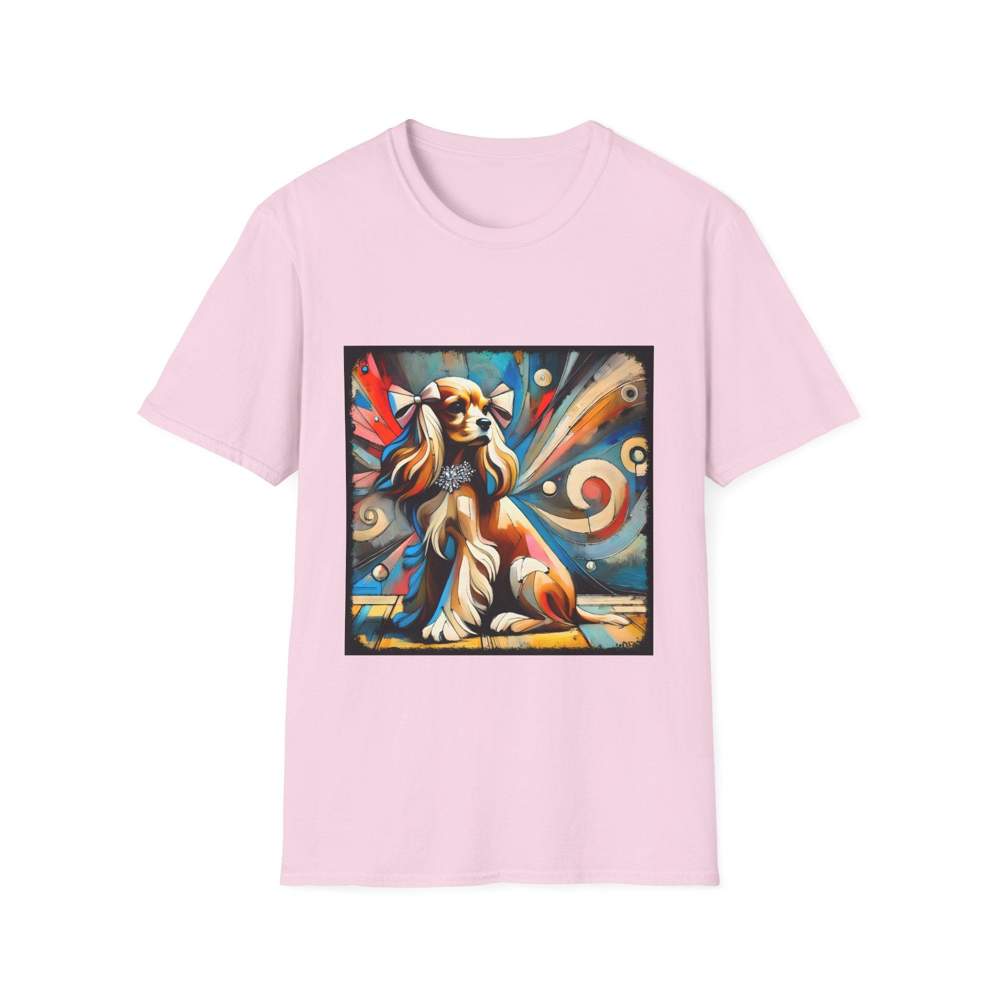 Cocker Spaniel Vivid Swirl | Unisex Dog T-Shirt